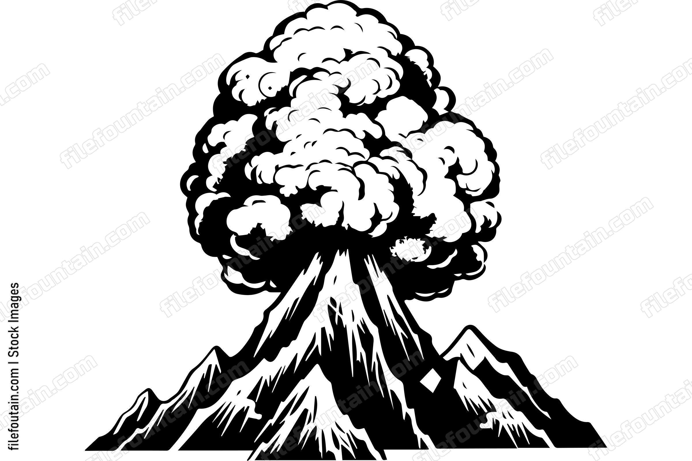 Erupting Volcano