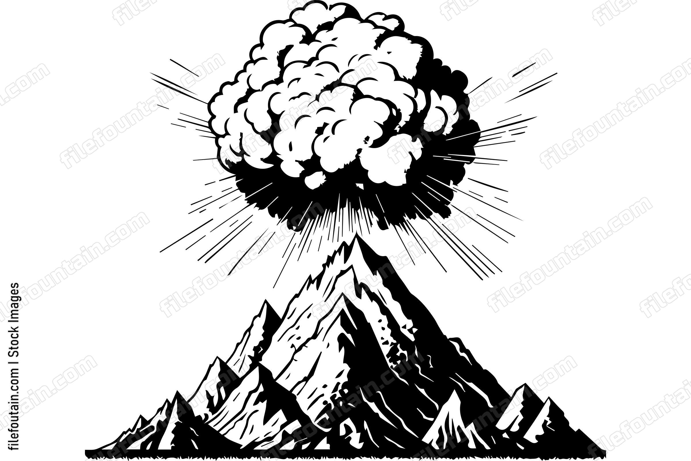 Erupting Volcano