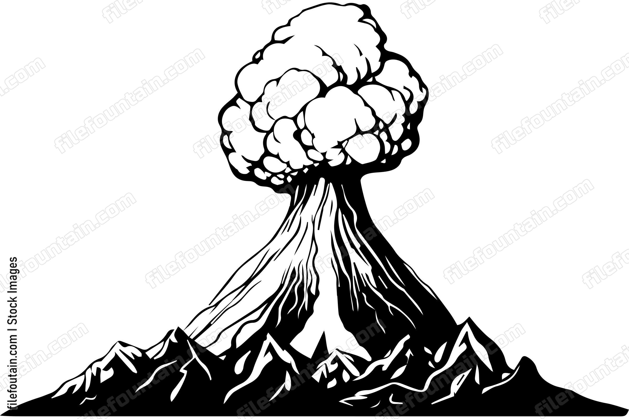 Erupting Volcano