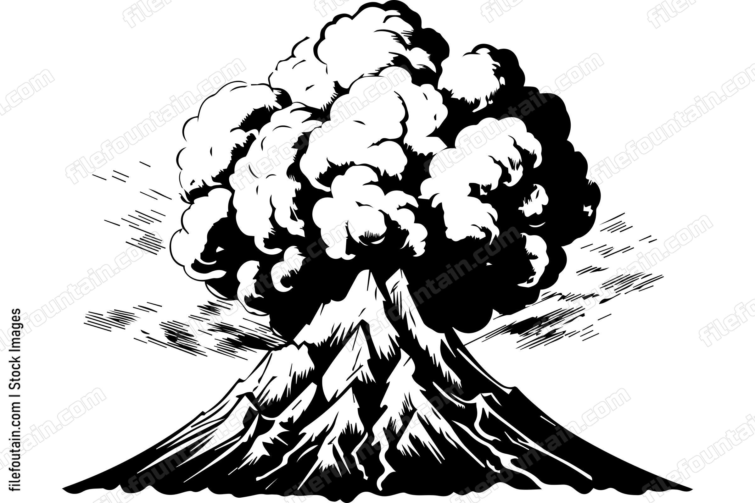 Erupting Volcano