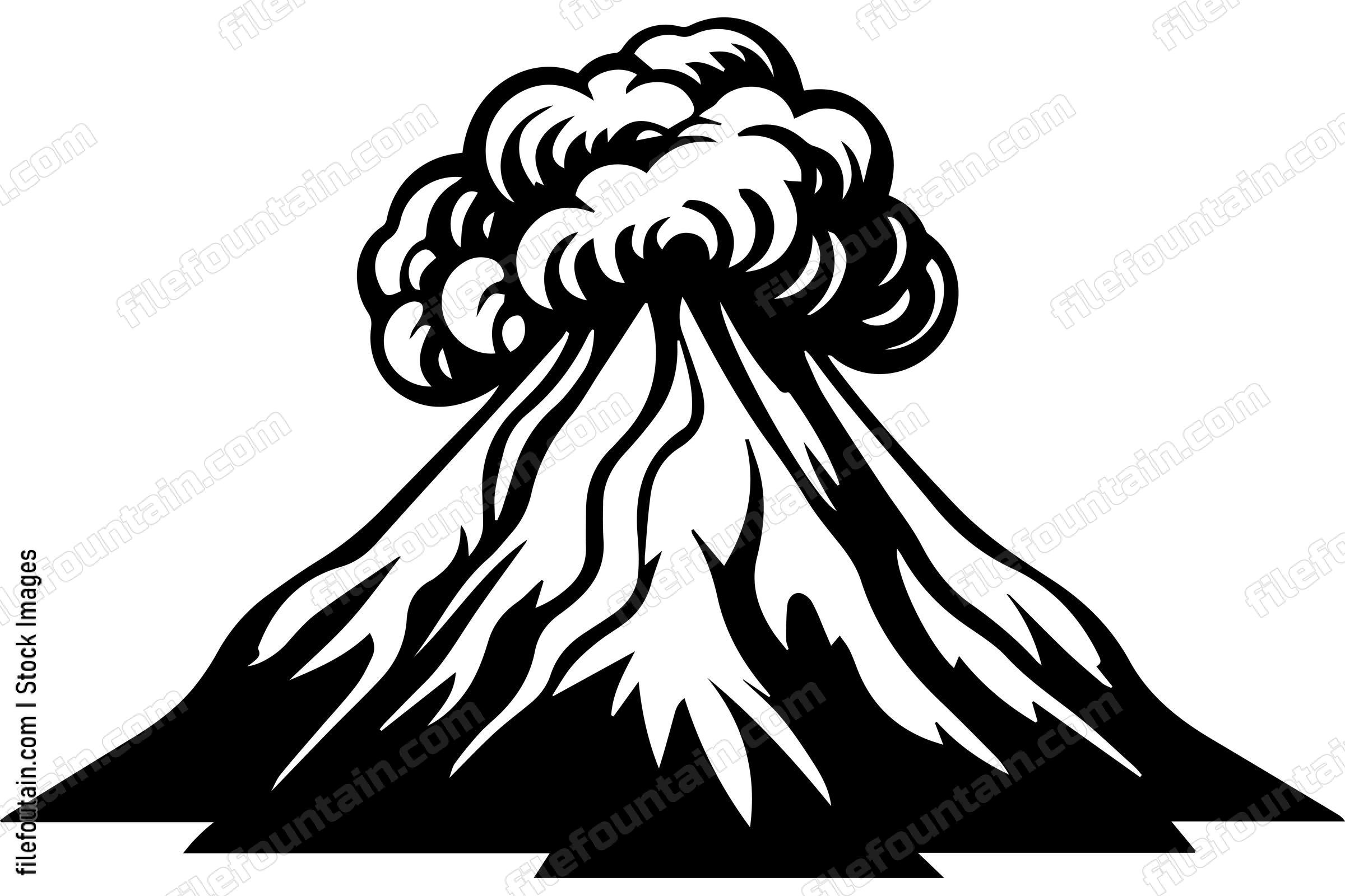 Erupting Volcano