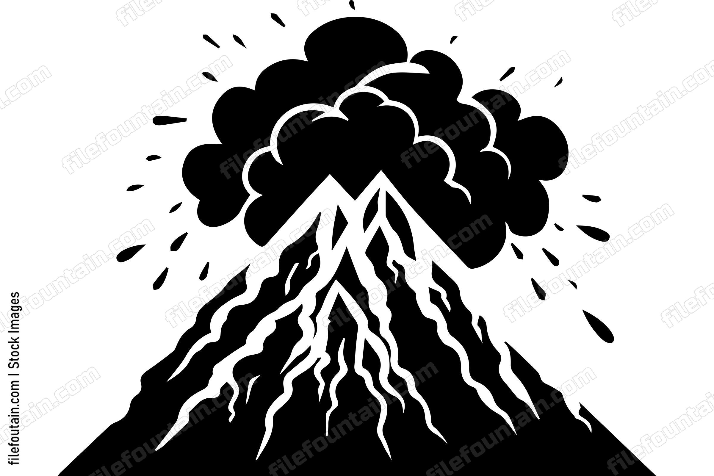 Erupting Volcano