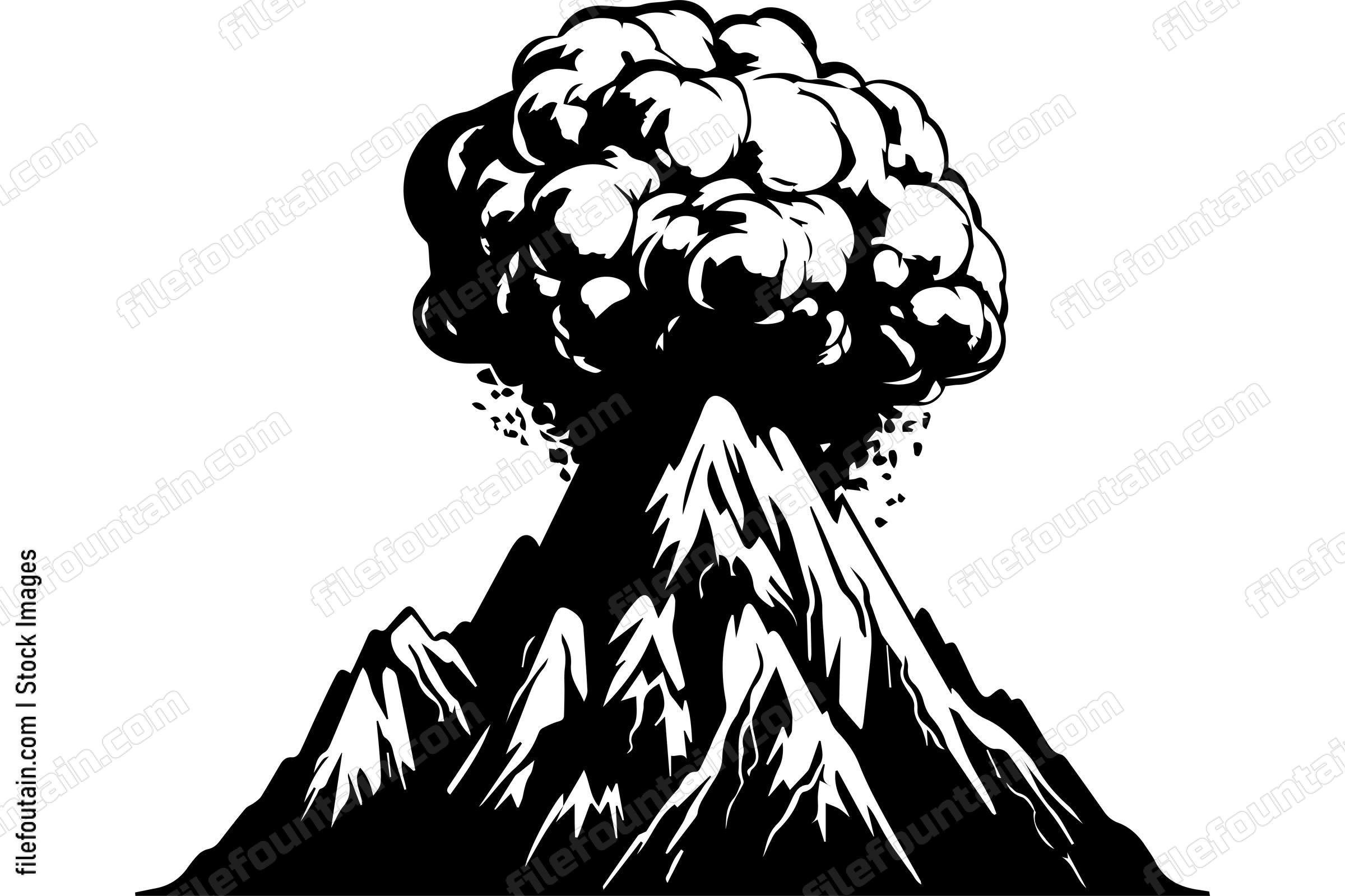 Erupting Volcano