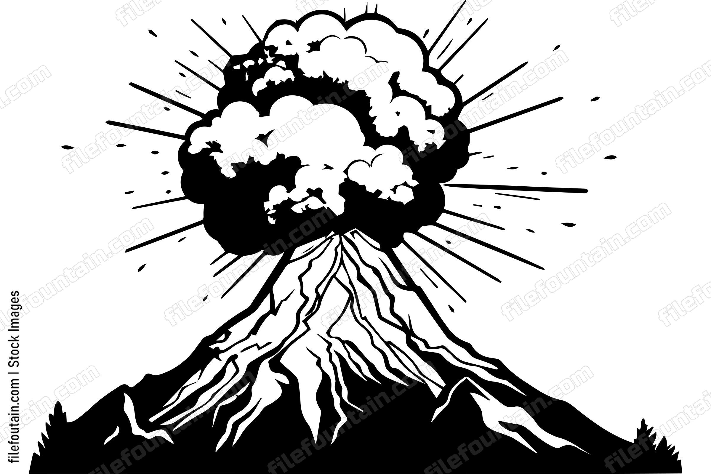 Erupting Volcano