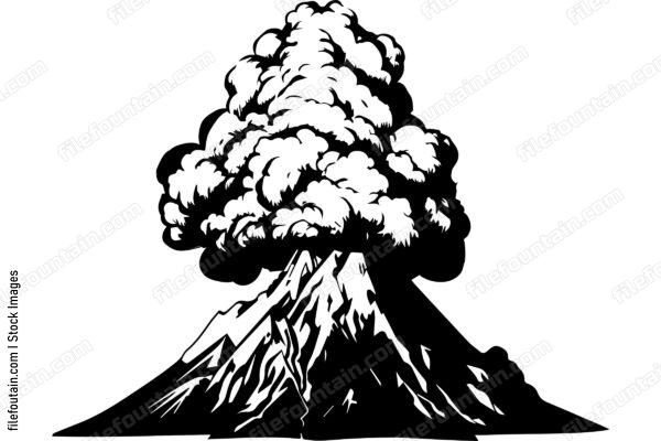Erupting Volcano