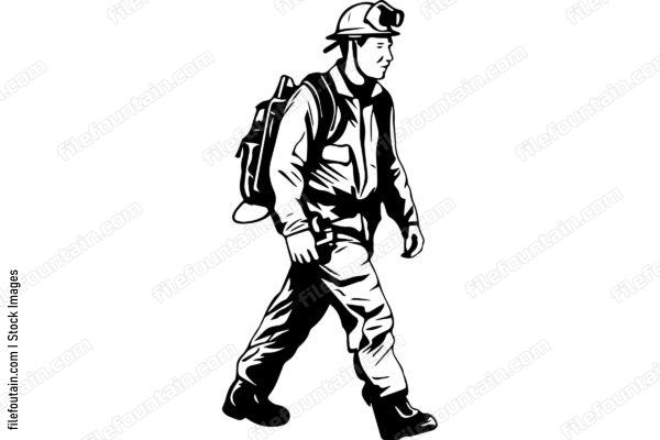 Firefighter Mascot