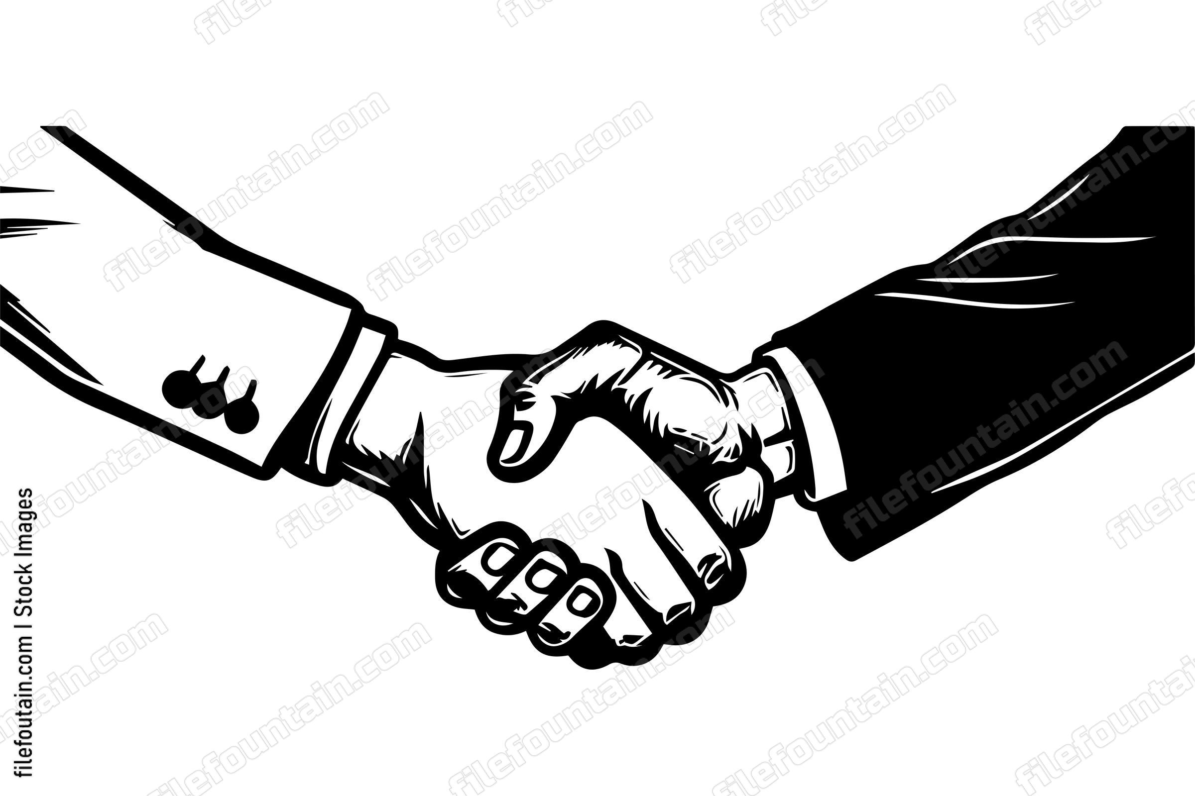 Handshake Two Hands Shaking Hands