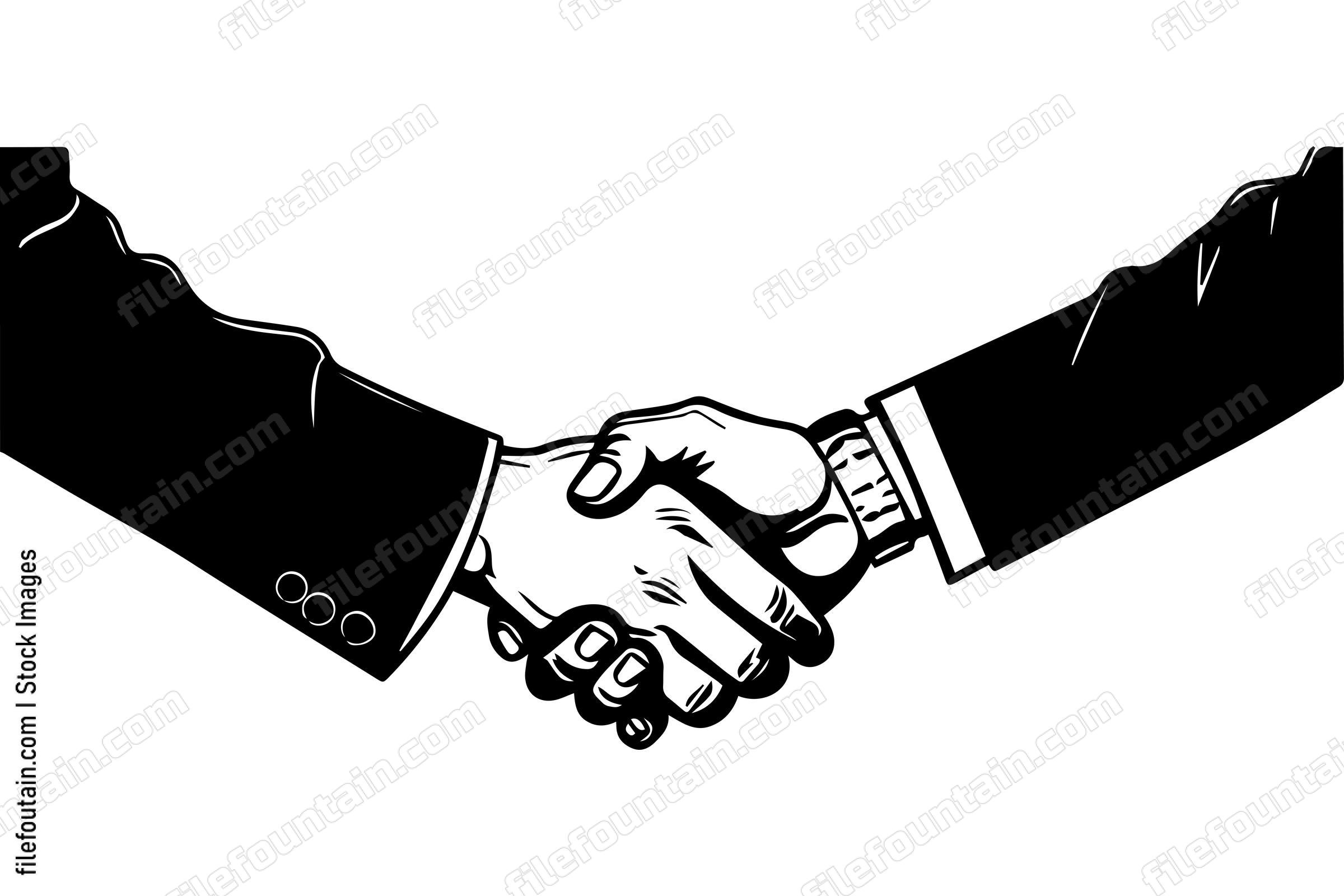Handshake Two Hands Shaking Hands