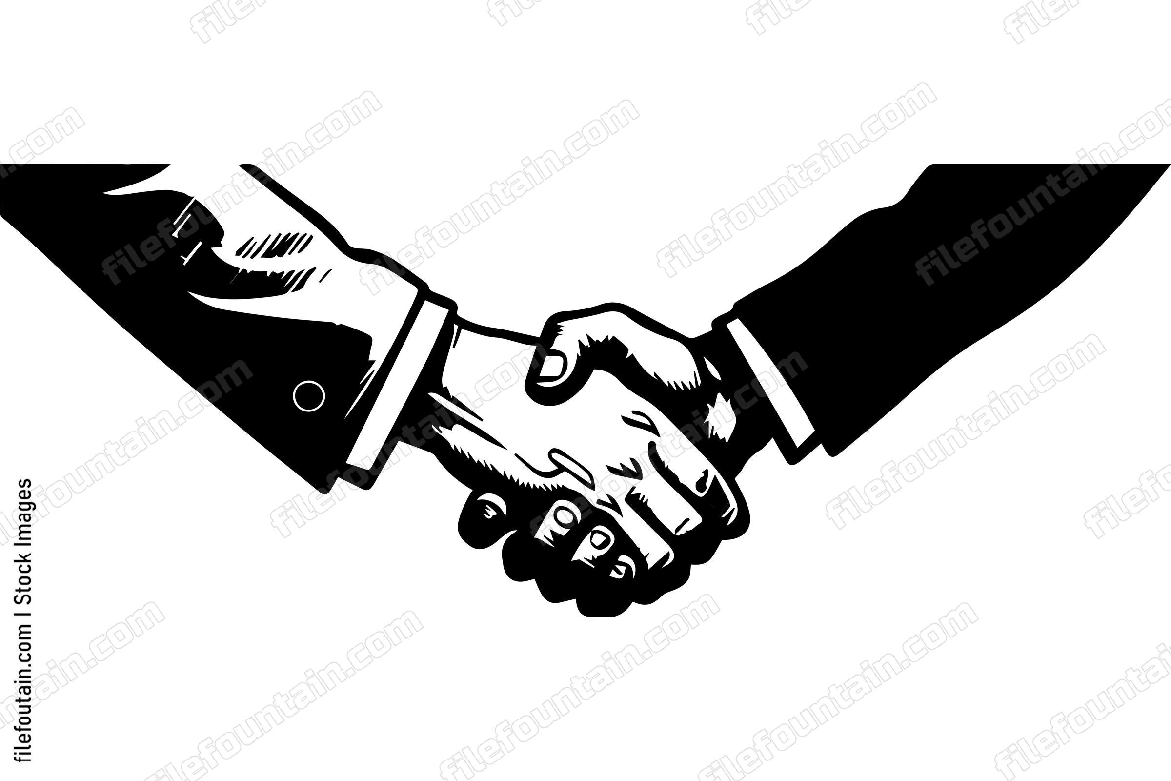 Handshake Two Hands Shaking Hands