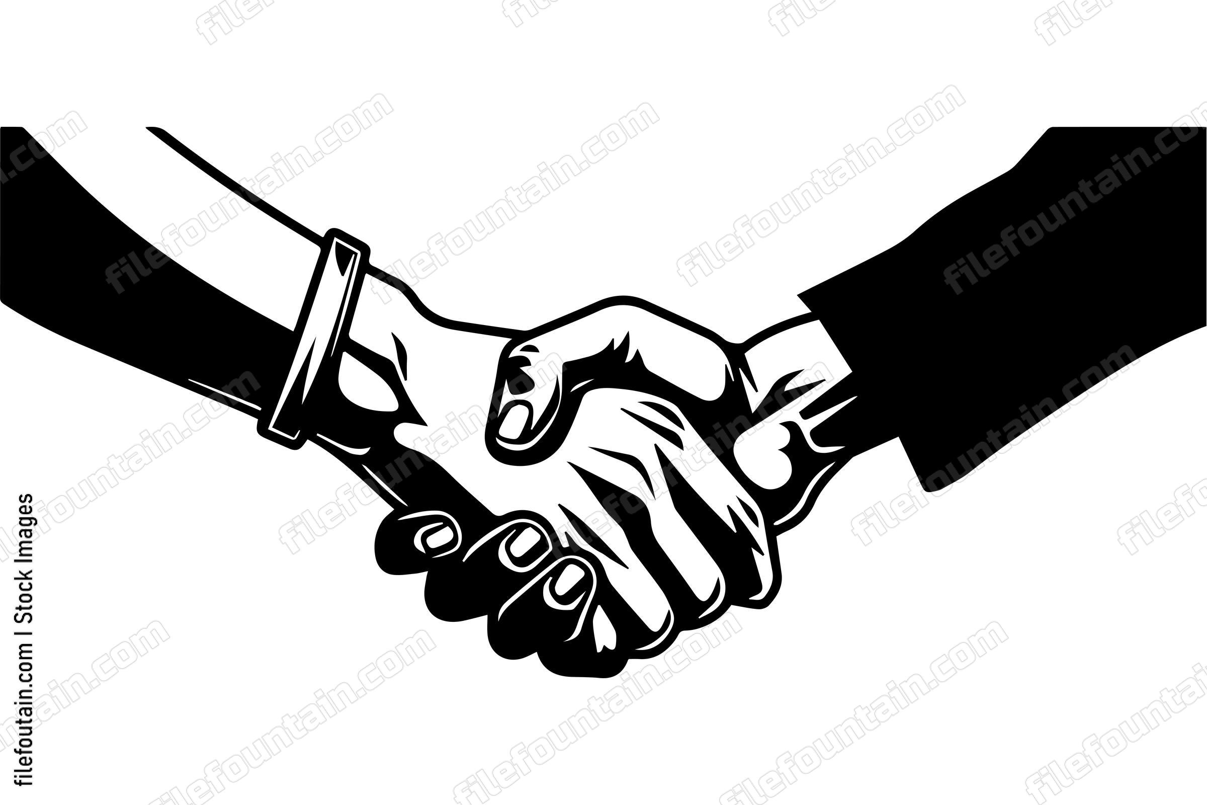 Handshake Two Hands Shaking Hands