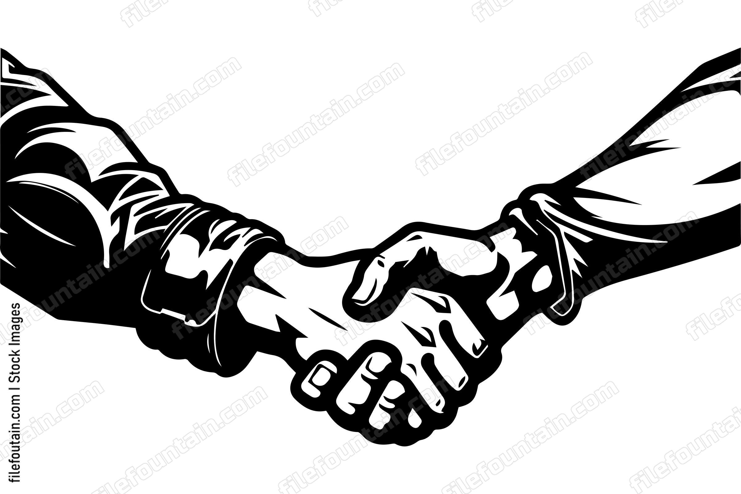 Handshake Two Hands Shaking Hands