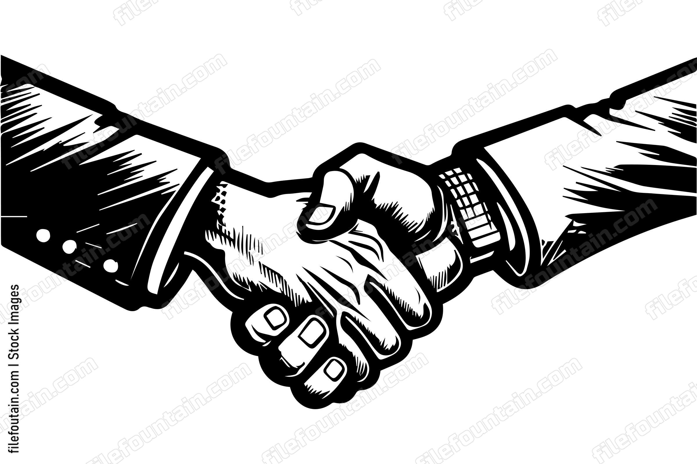 Handshake Two Hands Shaking Hands