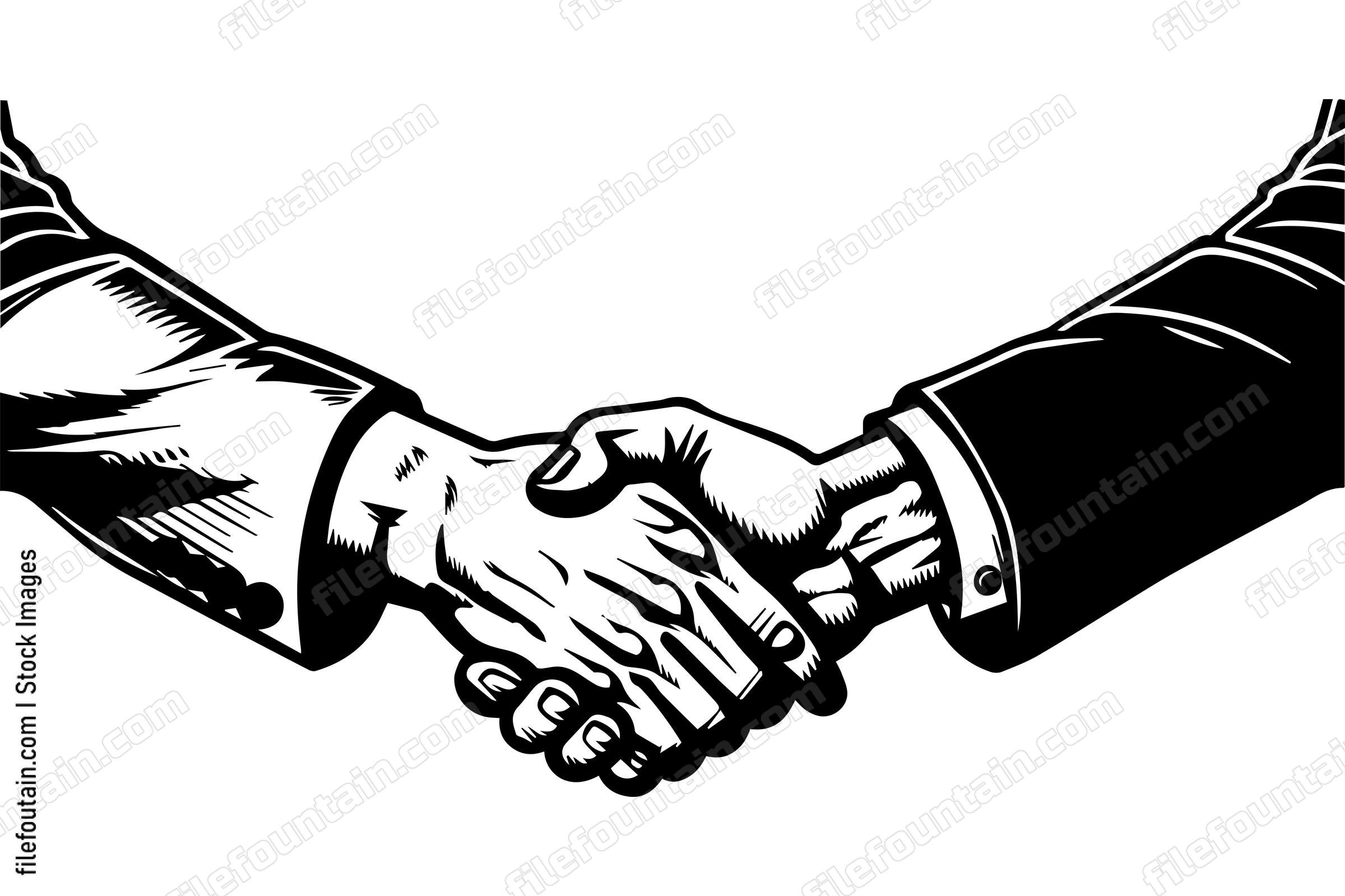 Handshake Two Hands Shaking Hands
