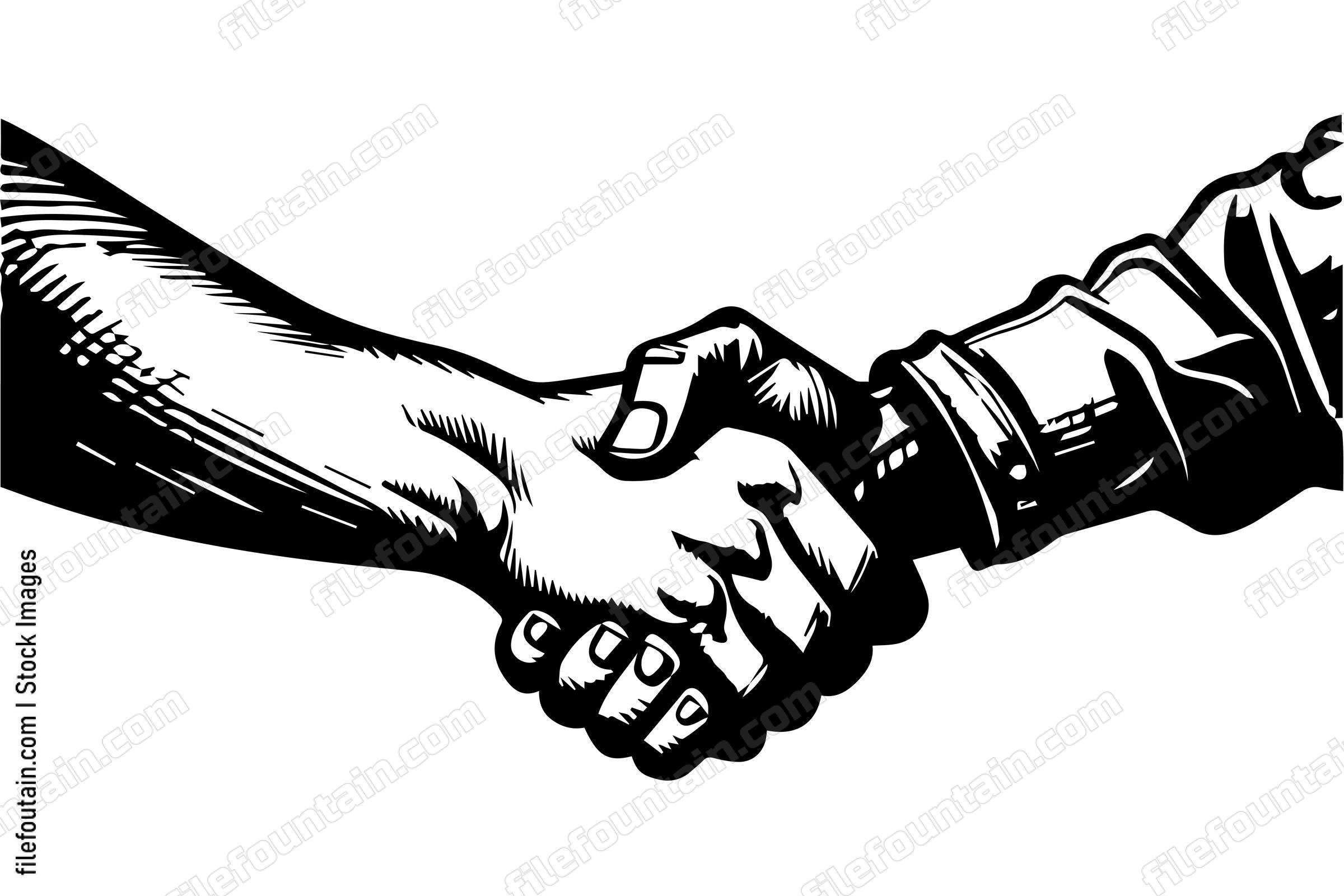 Handshake Two Hands Shaking Hands