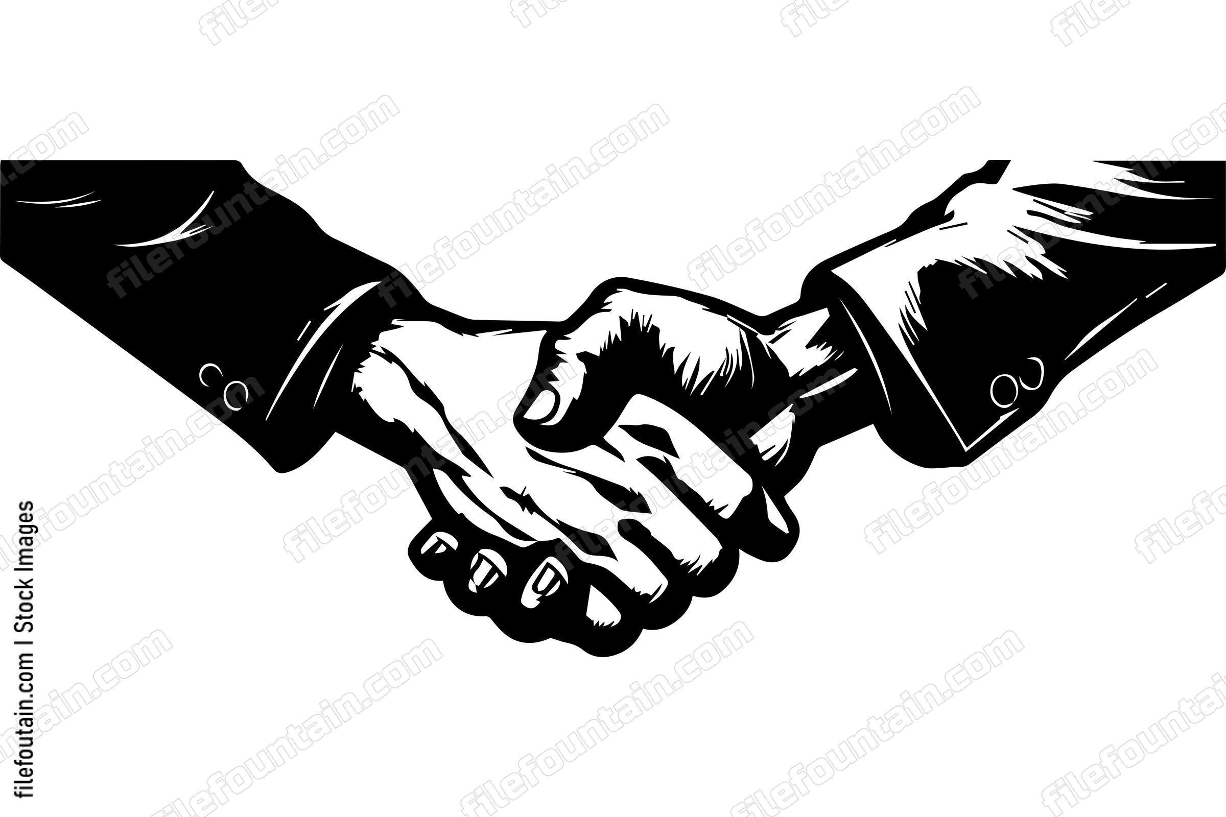 Handshake Two Hands Shaking Hands