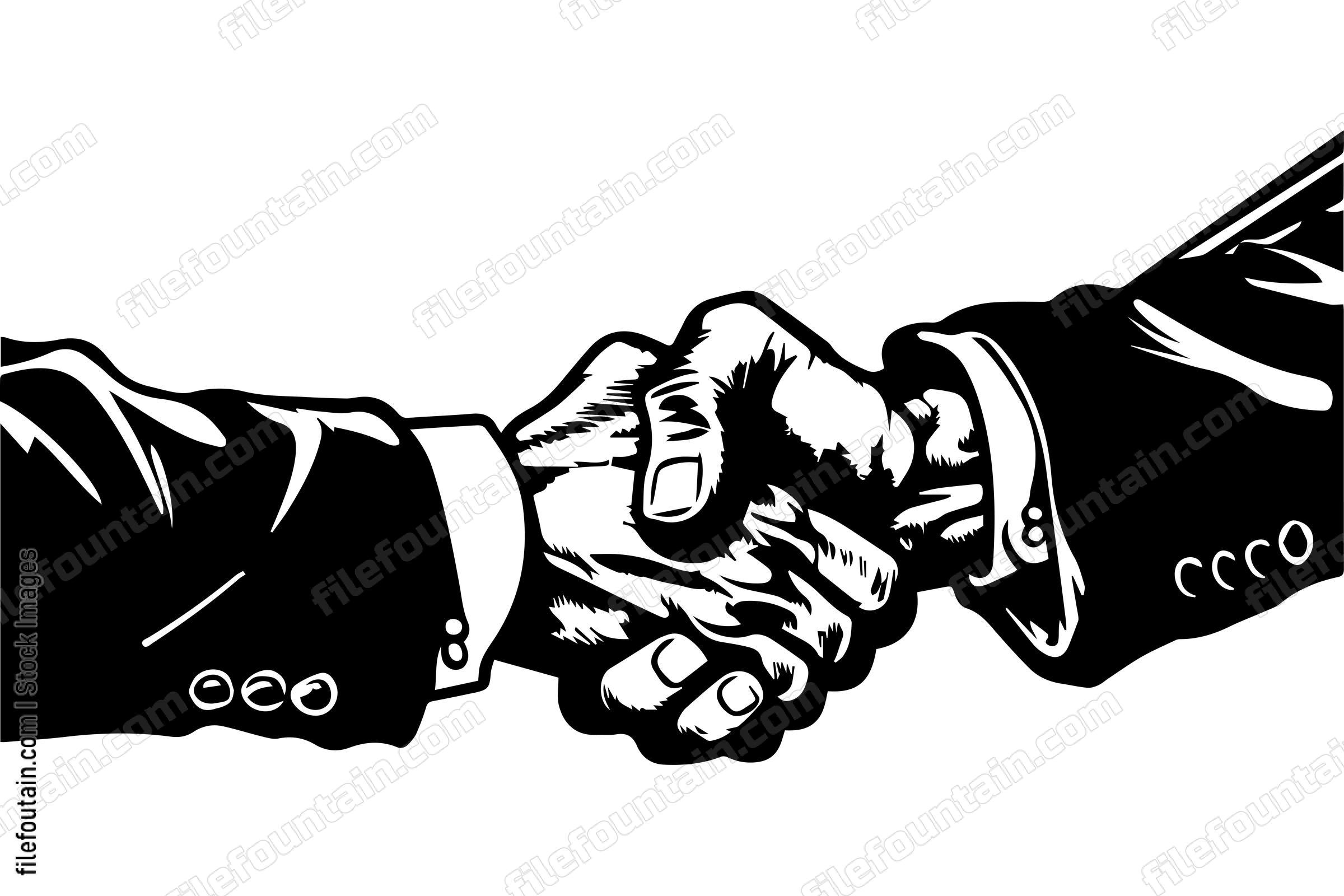 Handshake Two Hands Shaking Hands