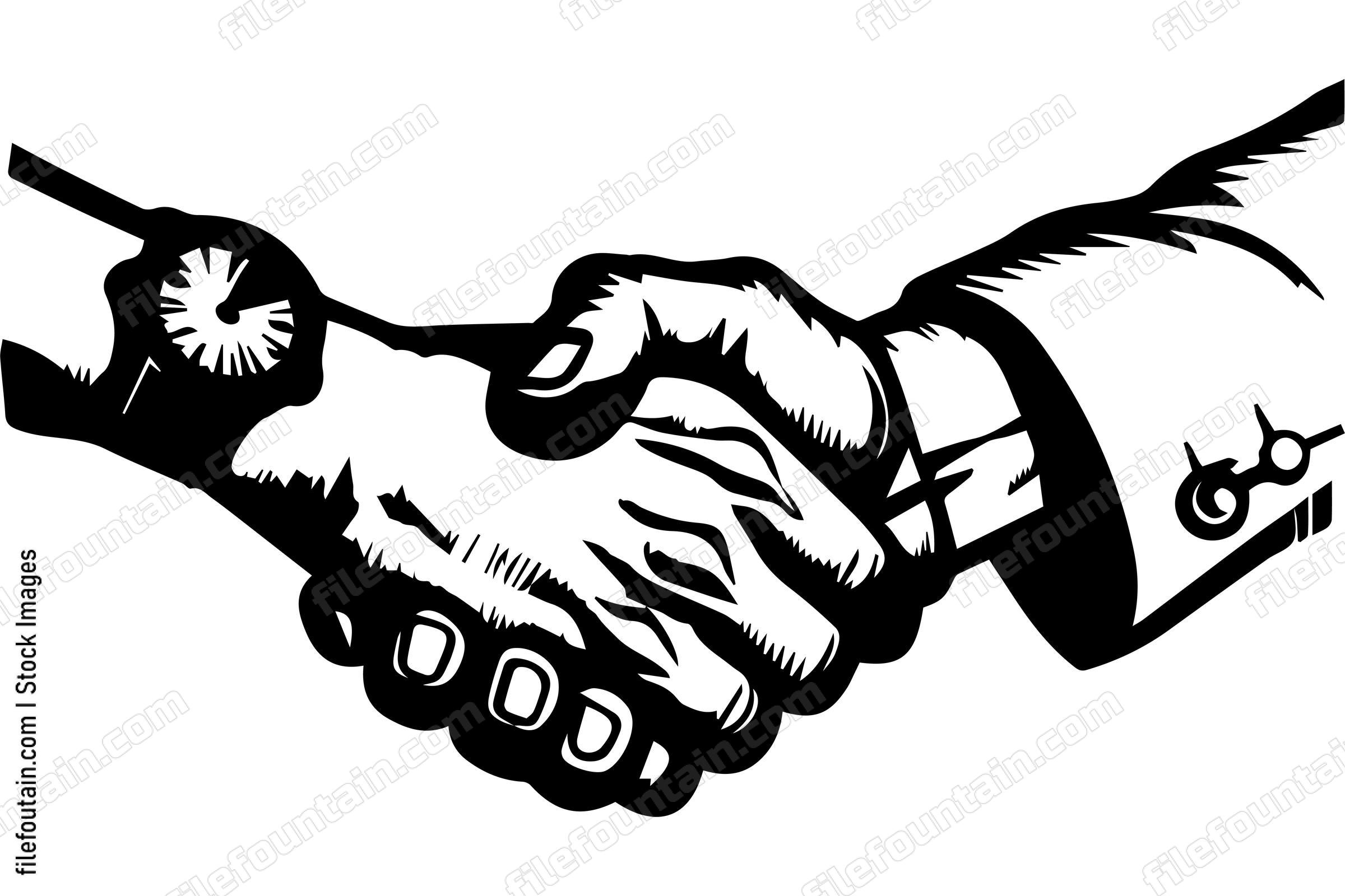 Handshake Two Hands Shaking Hands