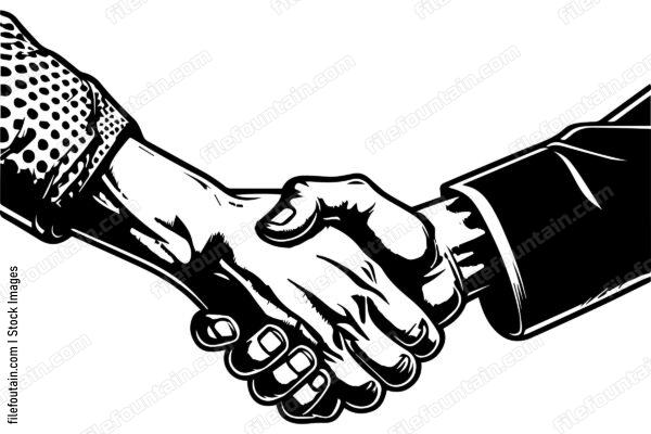 Handshake Two Hands Shaking Hands