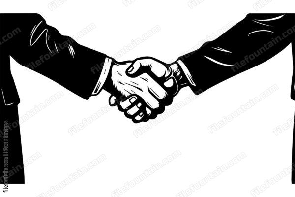 Handshake Two Hands Shaking Hands
