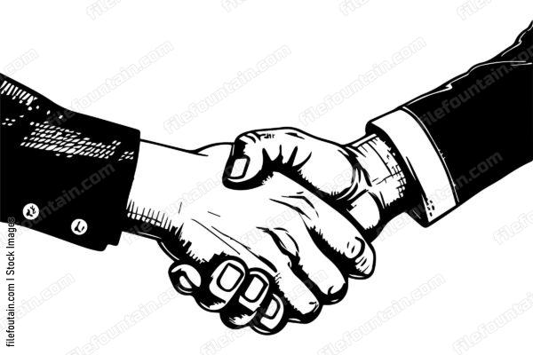 Handshake Two Hands Shaking Hands