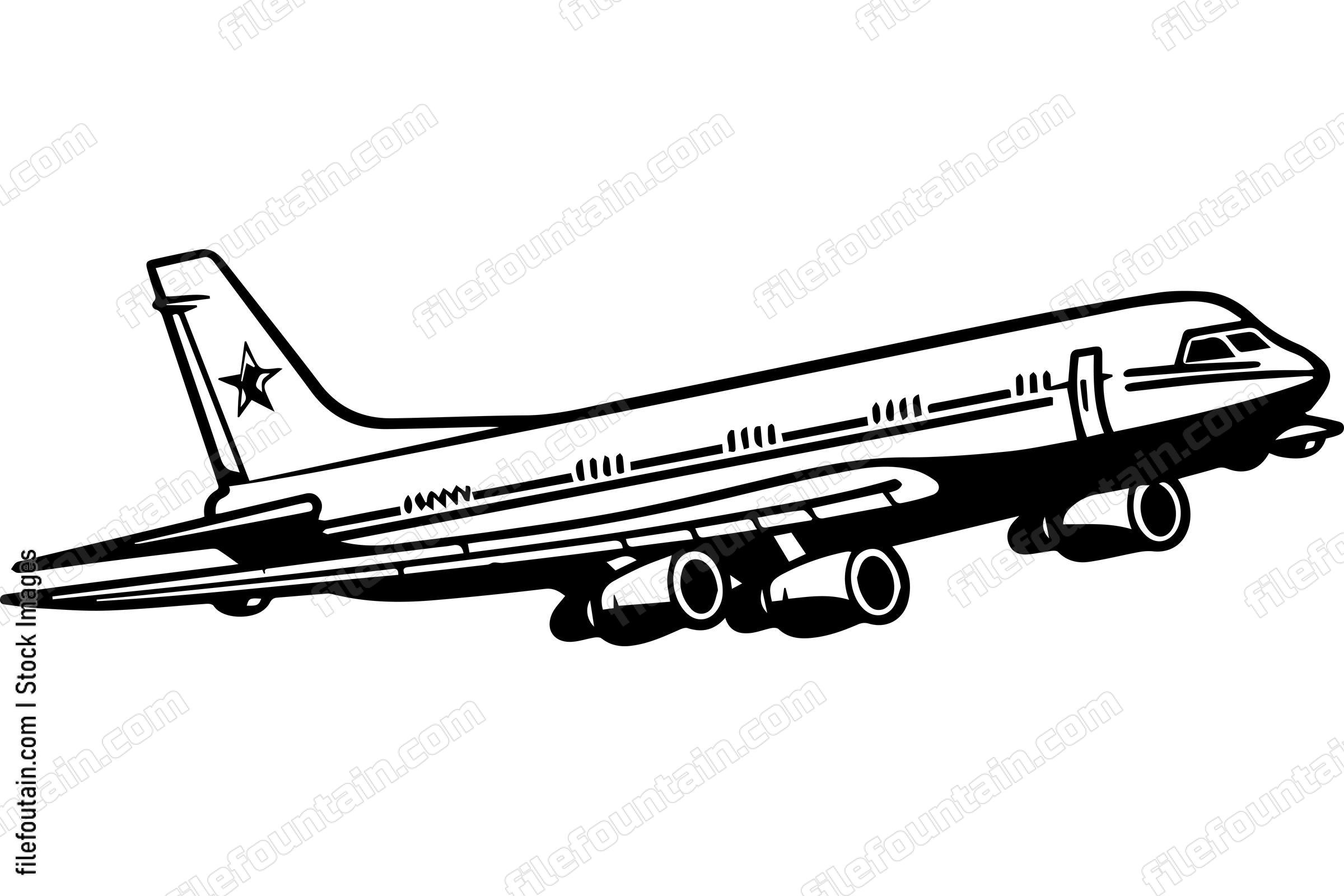 Jet Airliner Jumbo Airplane