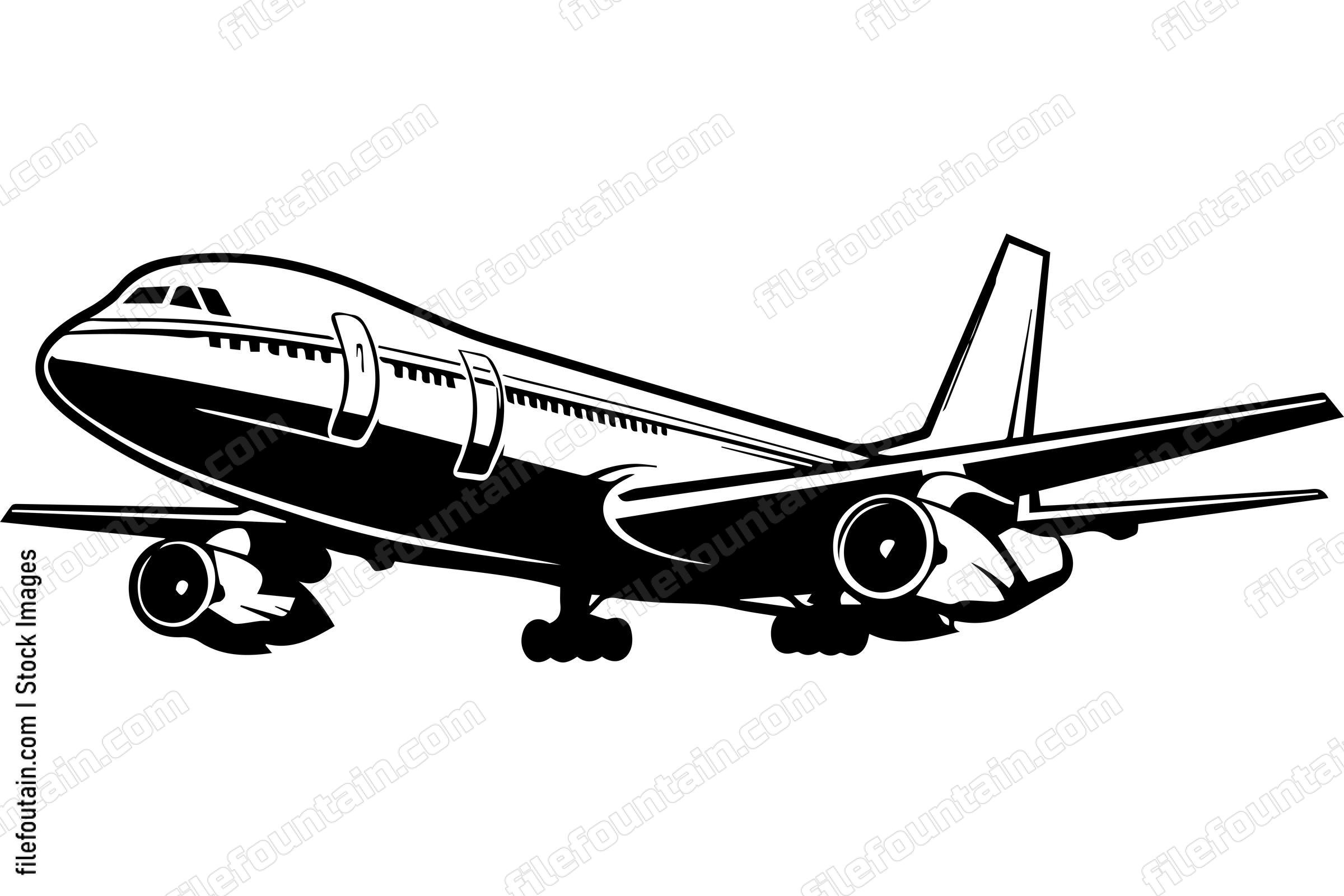 Jet Airliner Jumbo Airplane