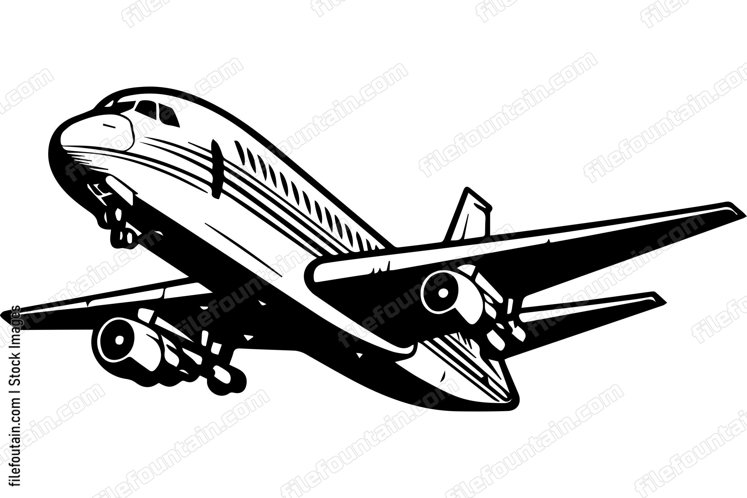Jet Airliner Jumbo Airplane