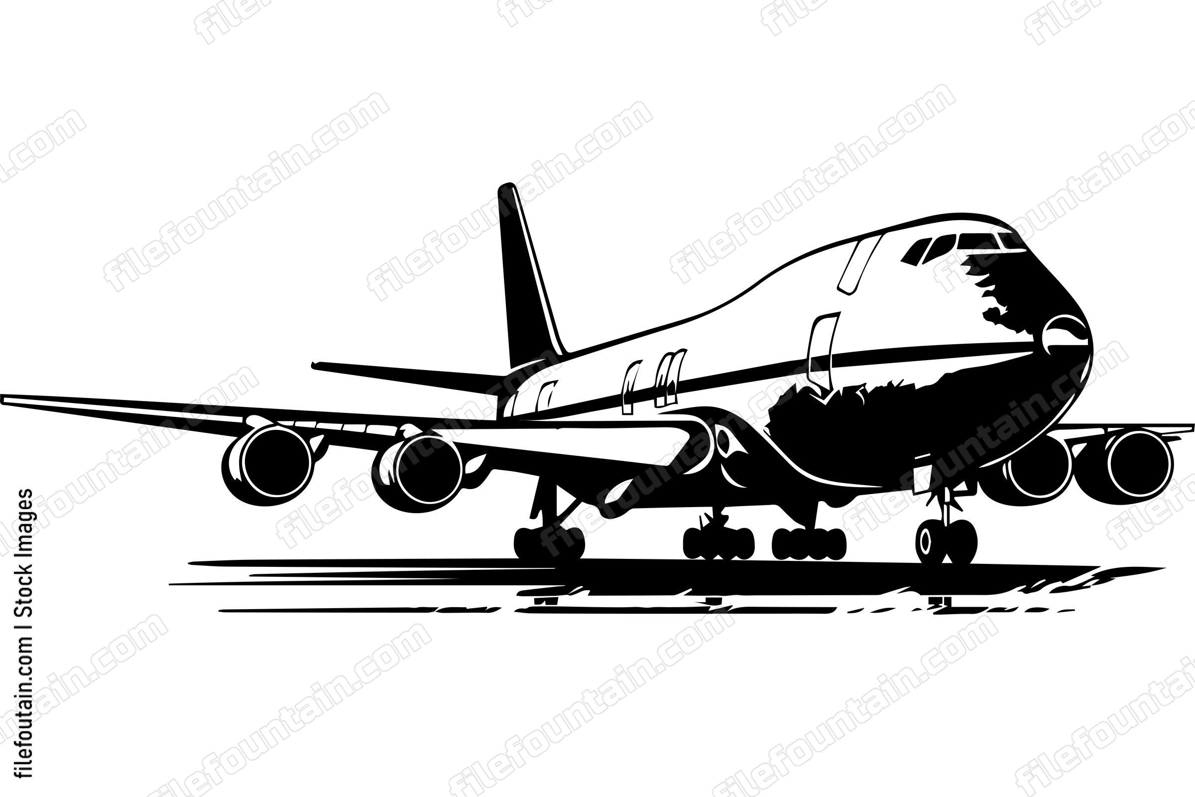 Jet Airliner Jumbo Airplane