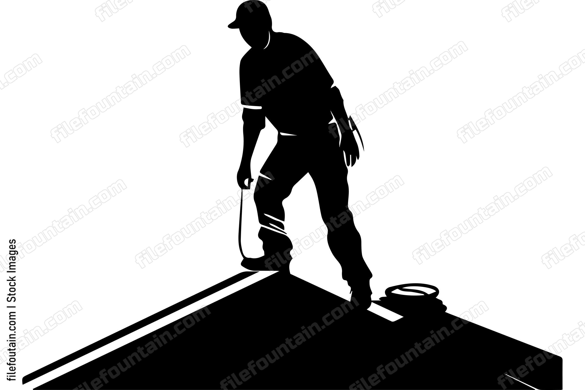 Roofer Fixing The Roof