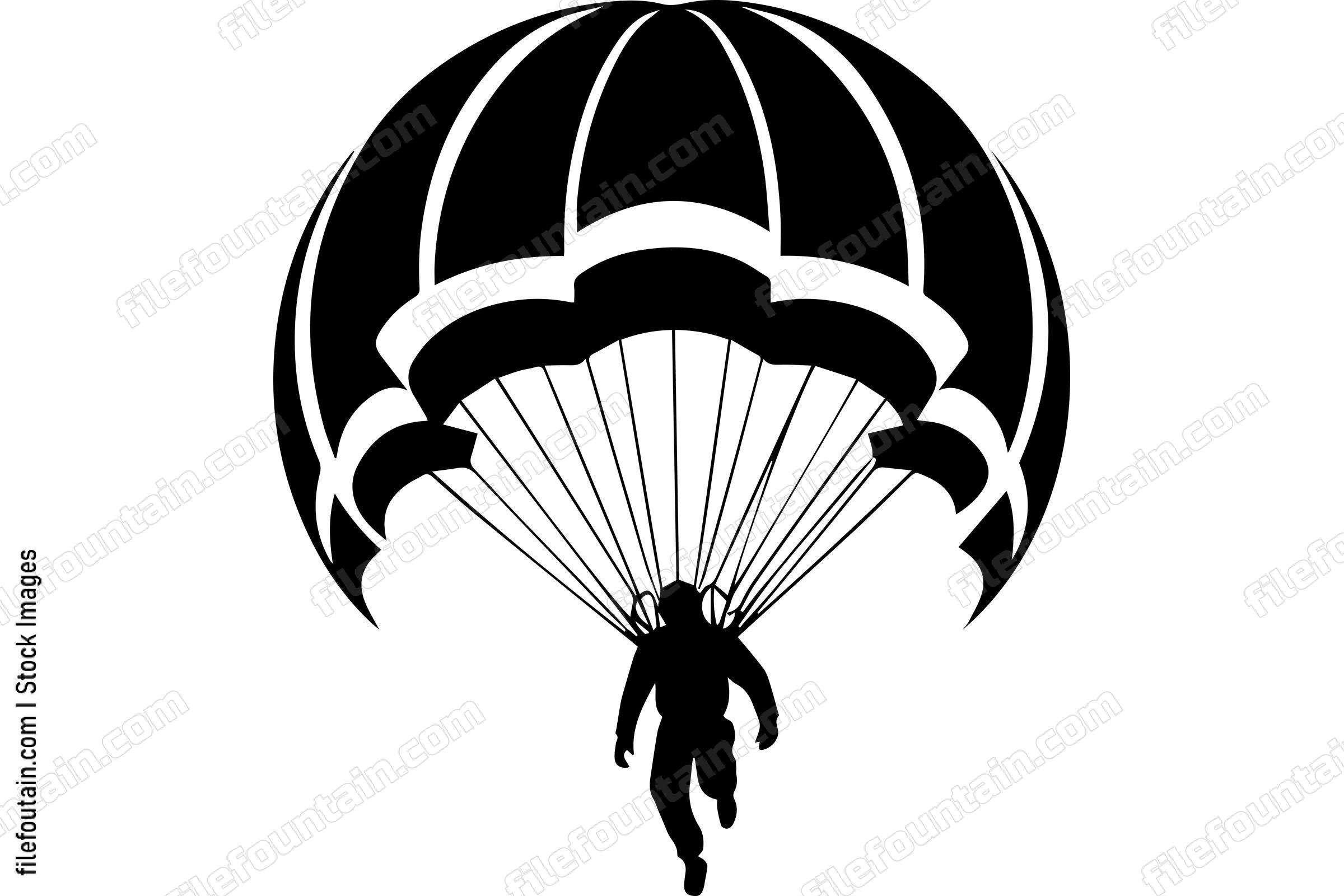 Skydiving With Parachute