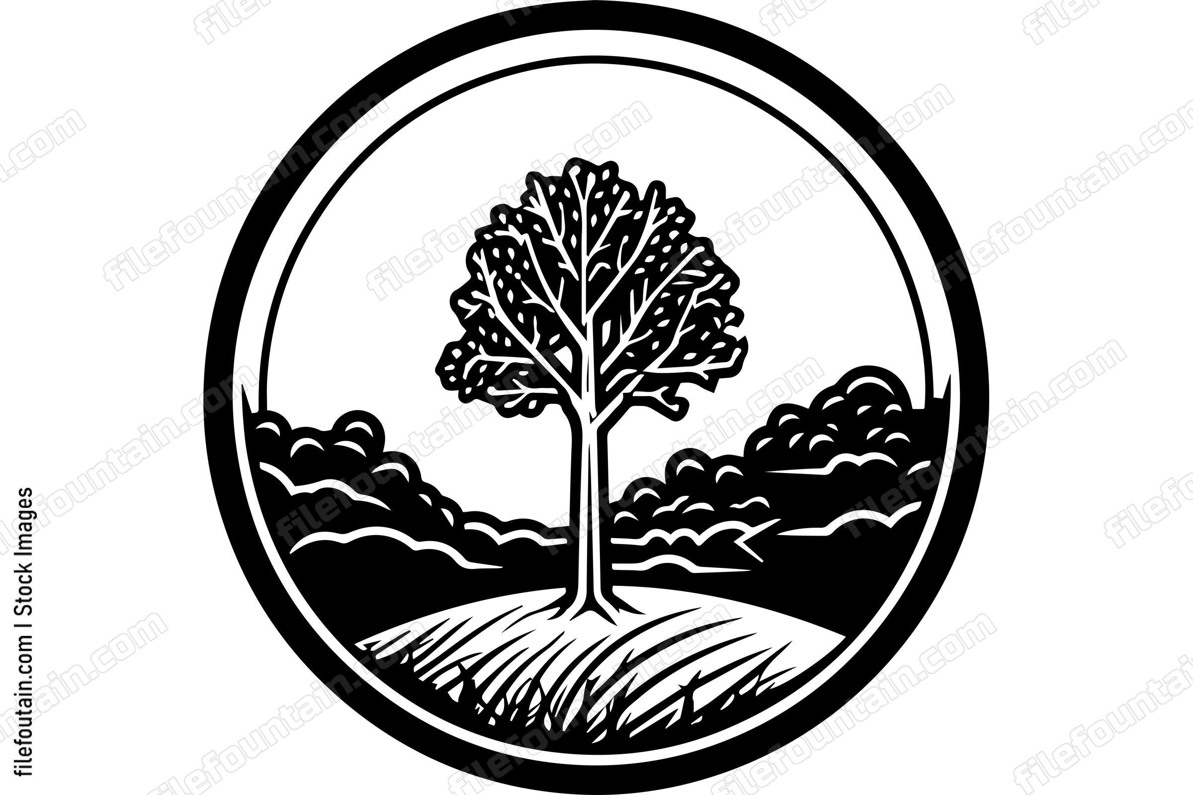Tree Landscaspe Logo