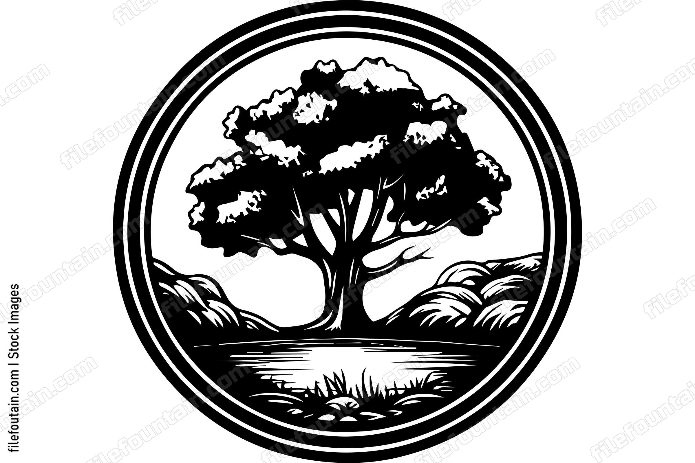 Tree Landscaspe Logo