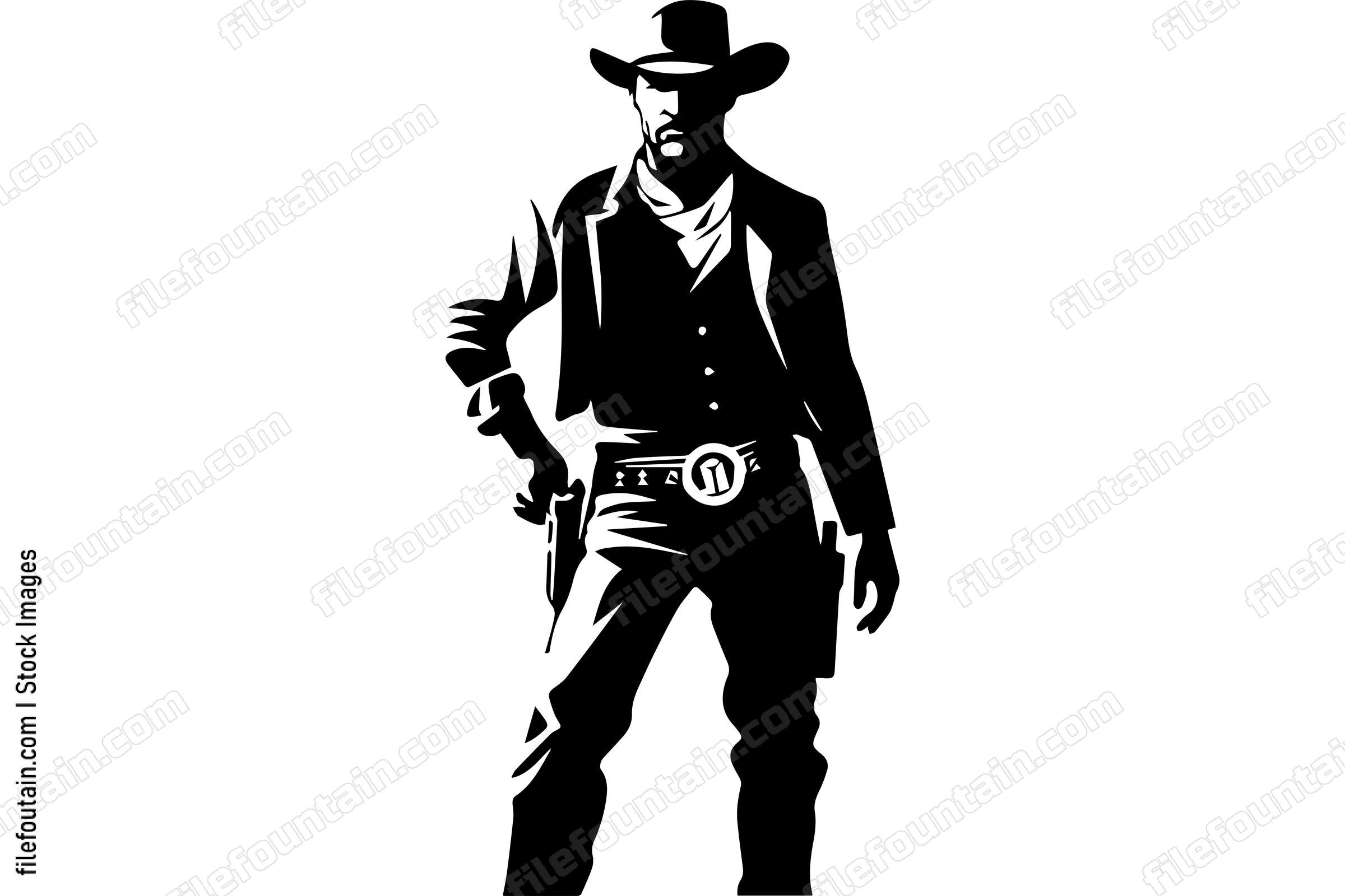 Wild West Sheriff Mascot