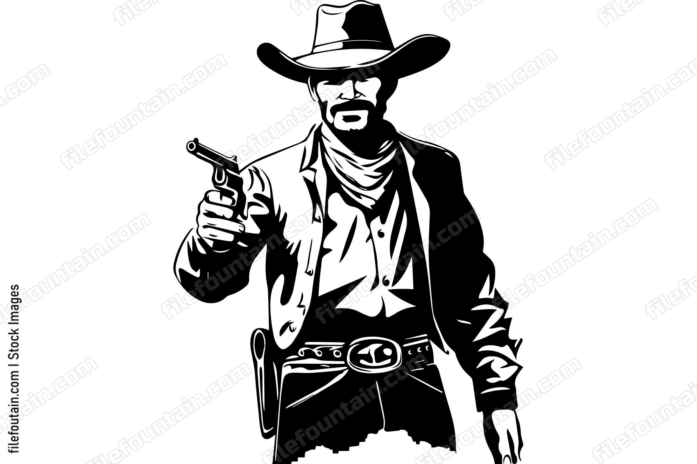 Wild West Sheriff Mascot