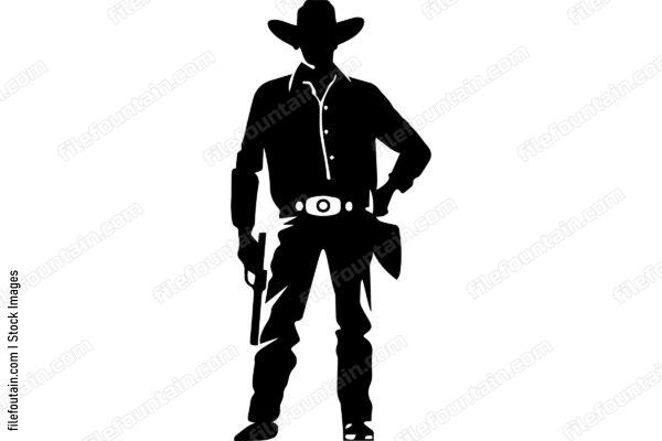 Wild West Sheriff Mascot