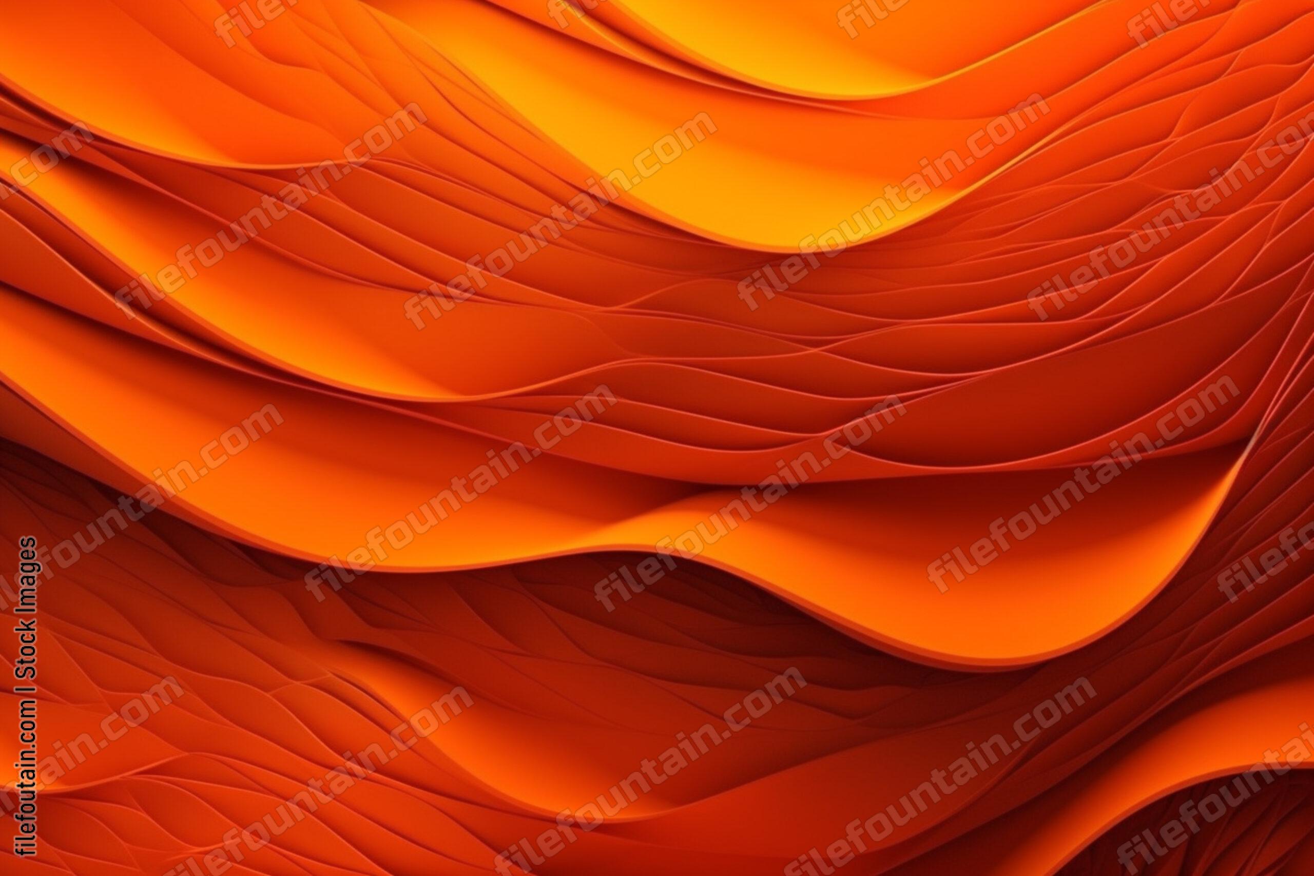 Abstract Modern Orange Background