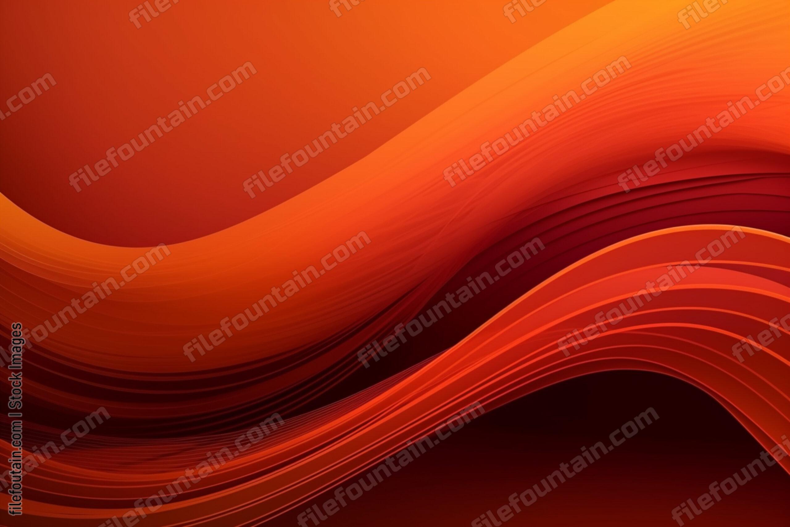 Abstract Modern Orange Background