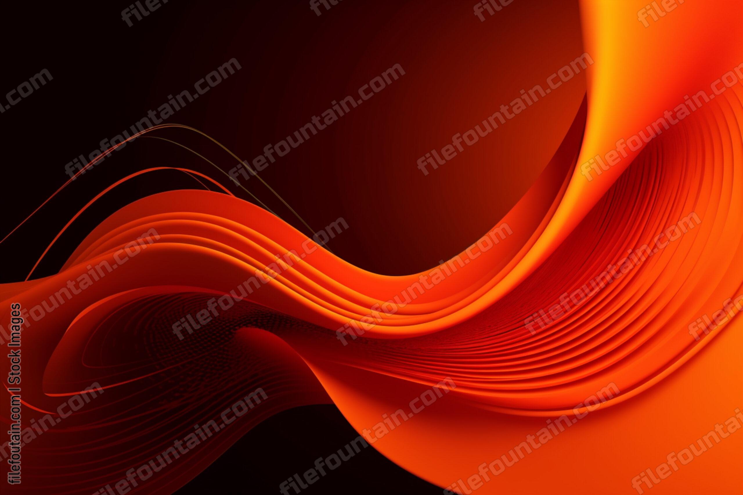 Abstract Modern Orange Background