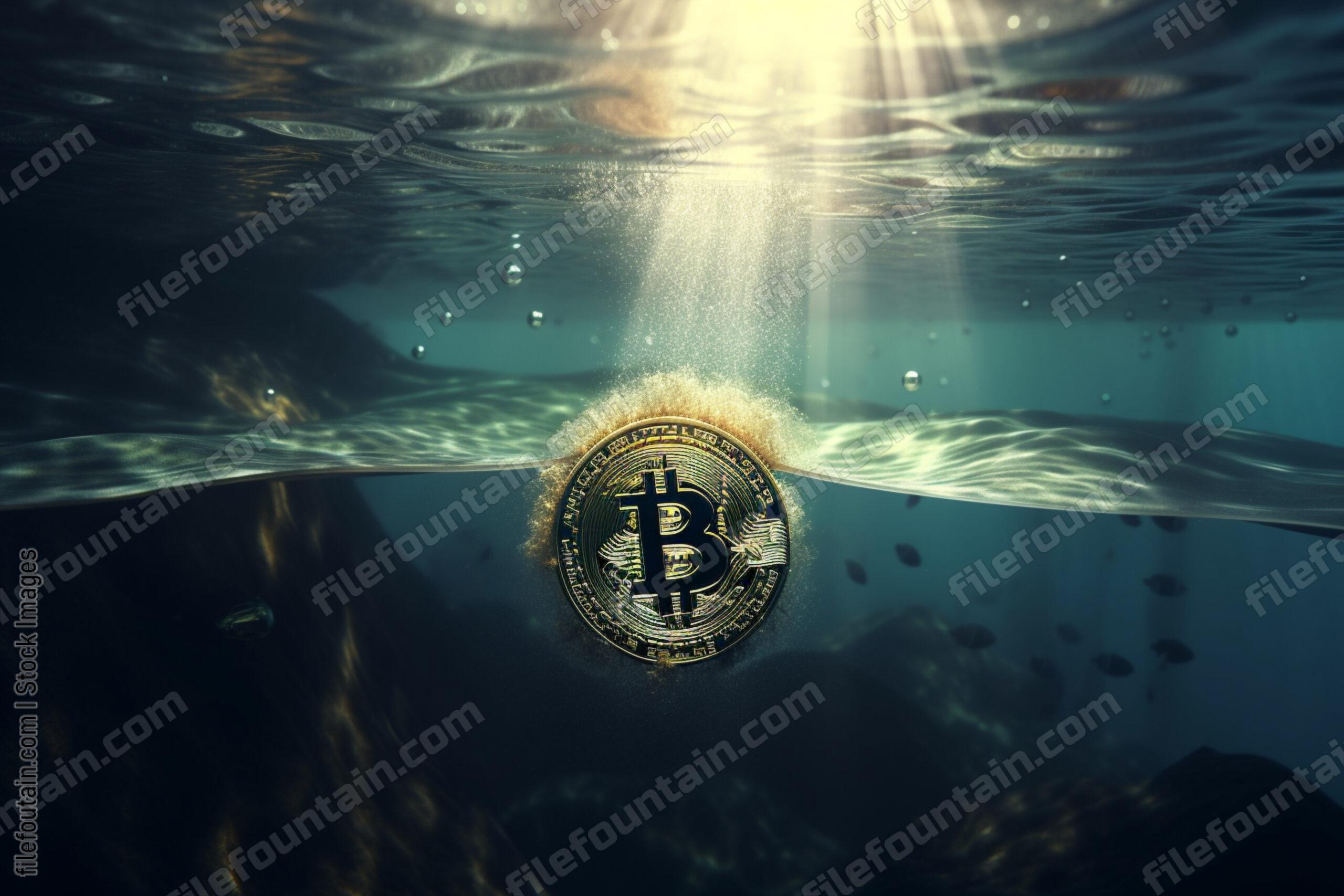 Bitcoin Sinking Under Water