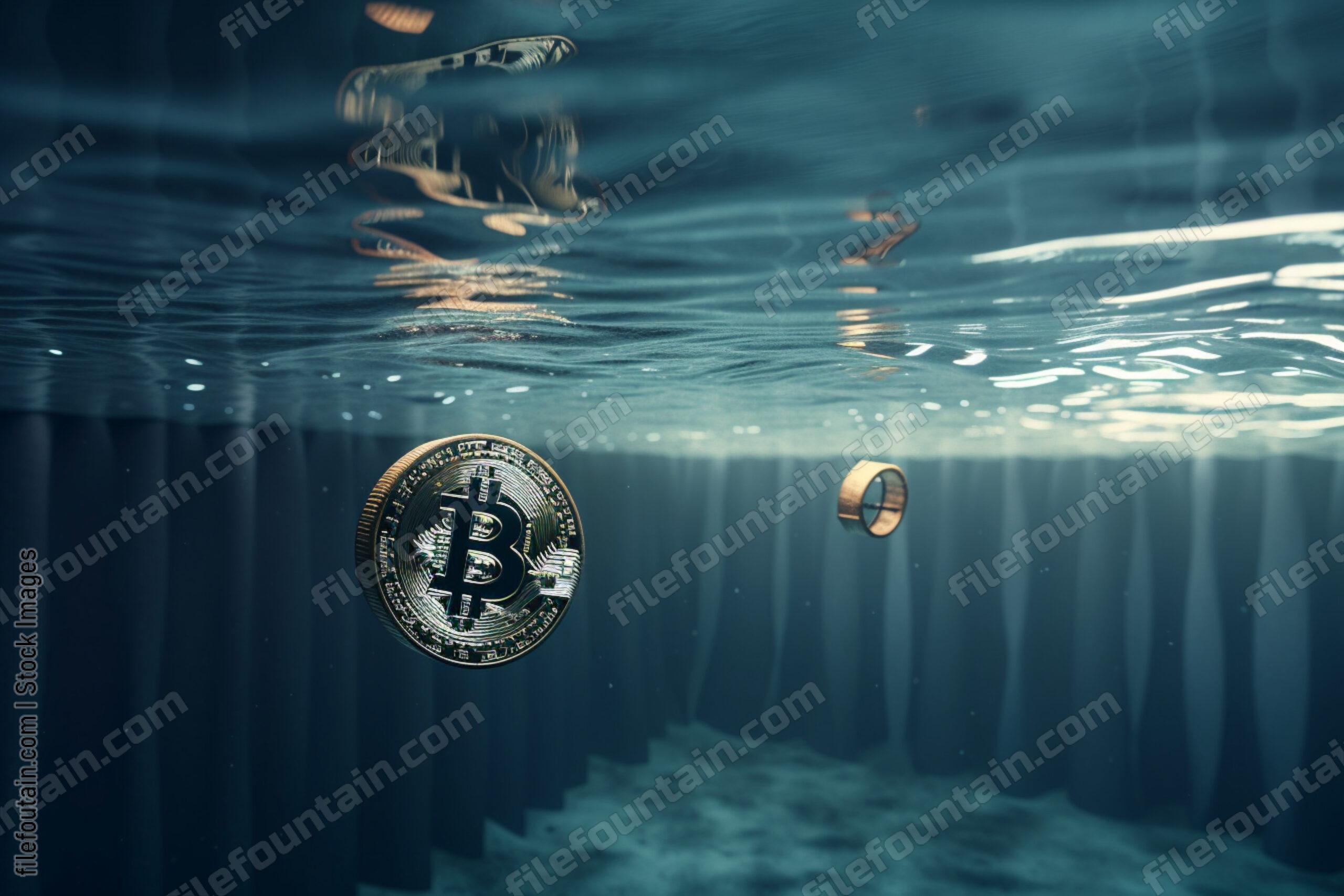 Bitcoin Sinking Under Water
