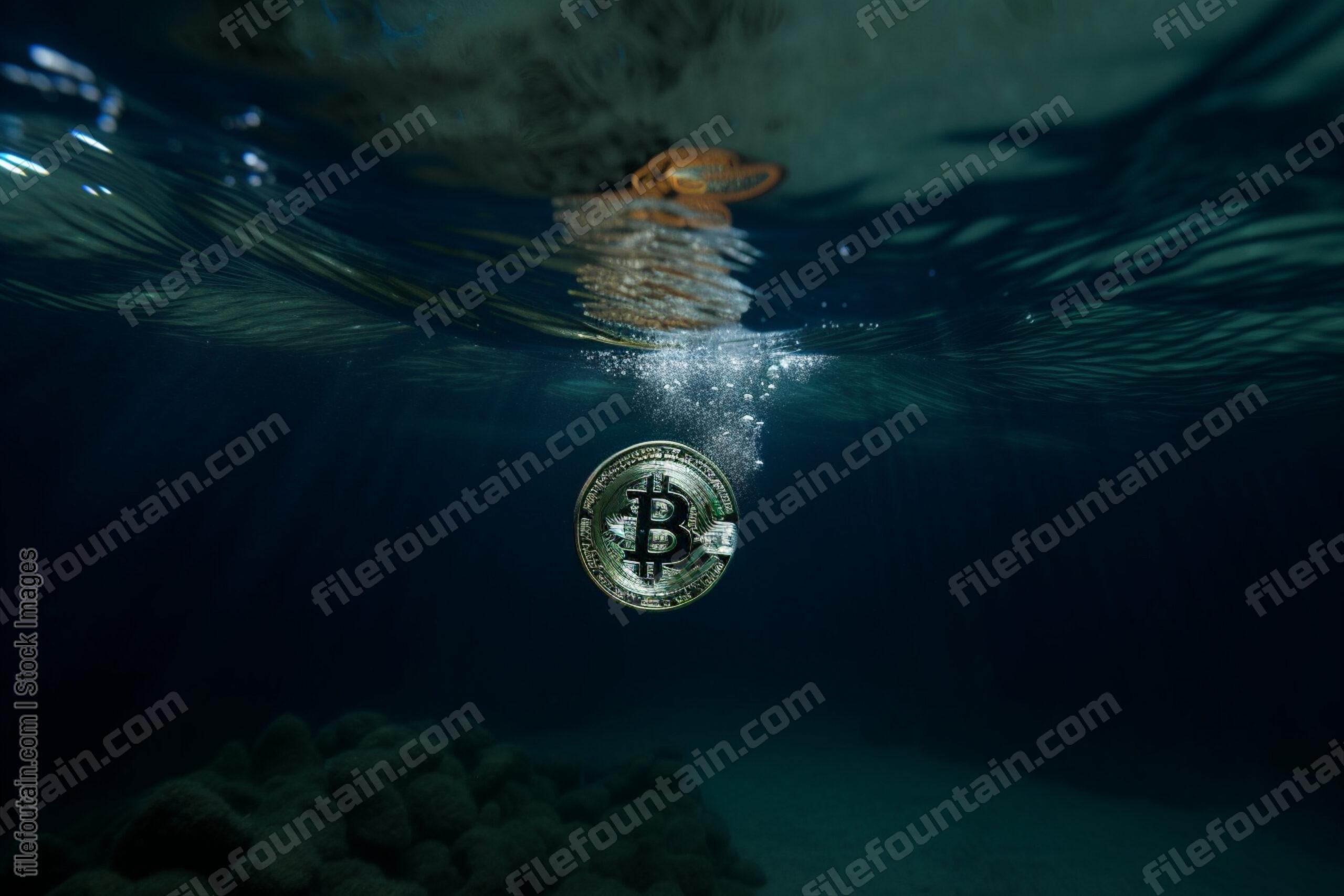 Bitcoin Sinking Under Water