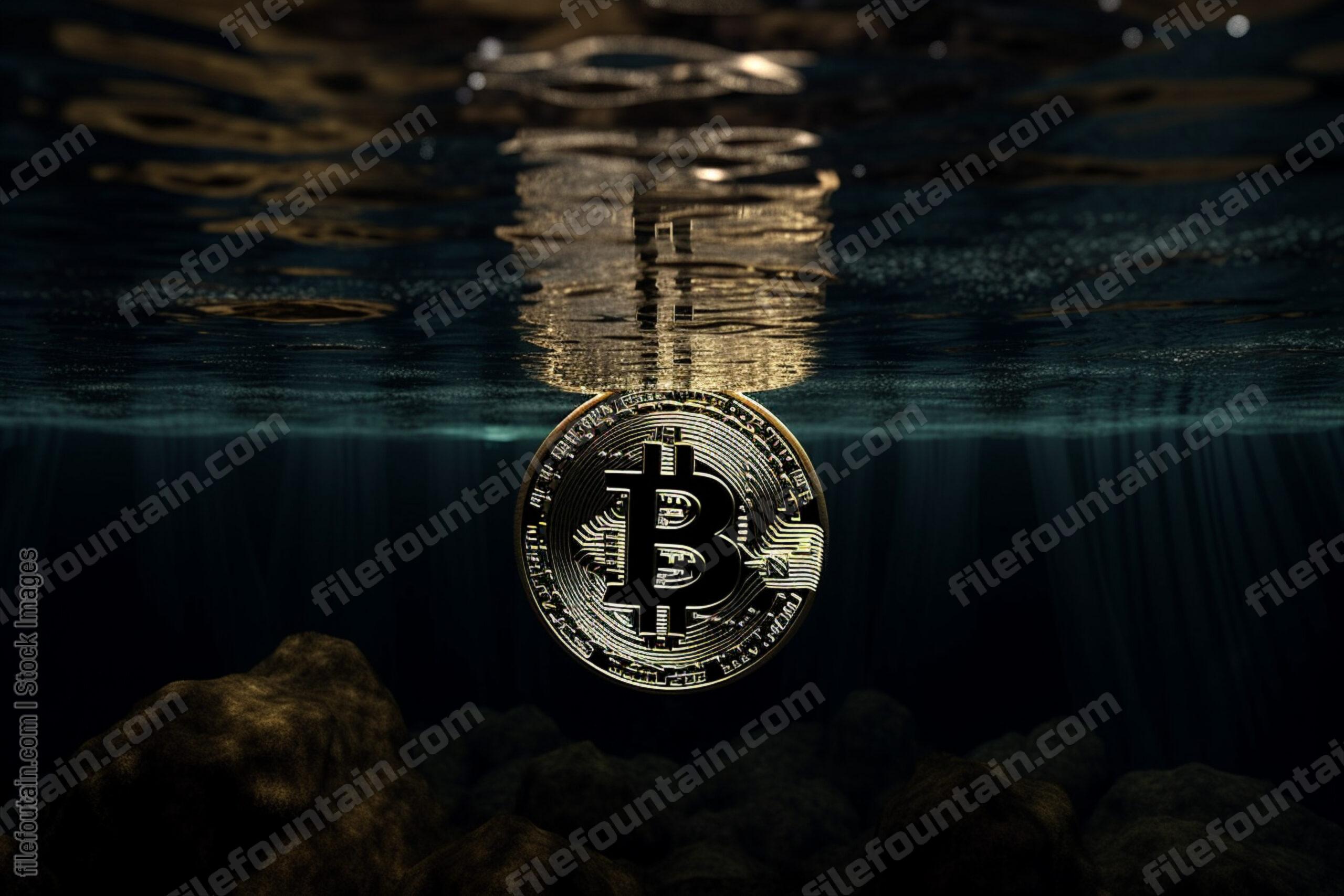 Bitcoin Sinking Under Water