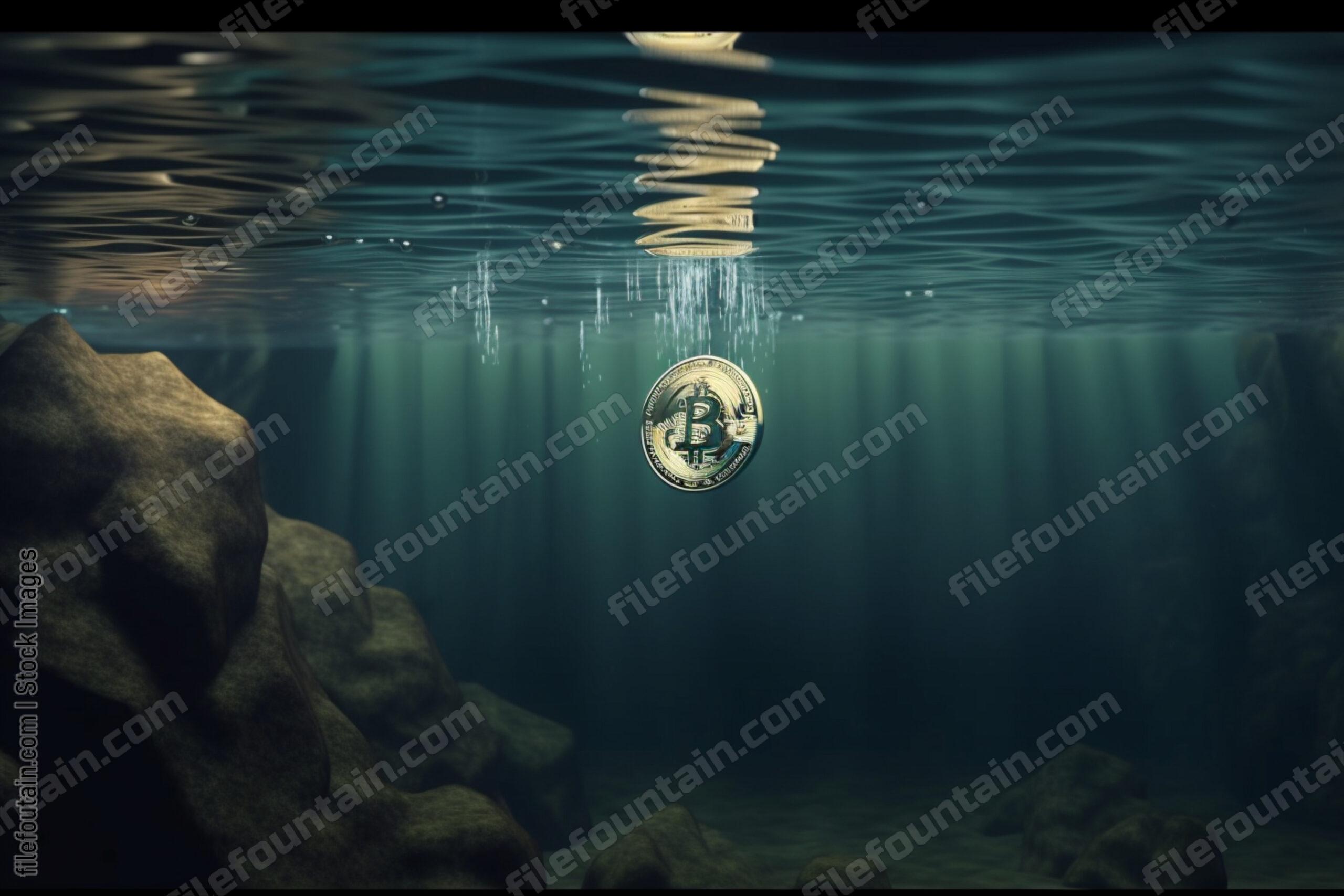 Bitcoin Sinking Under Water