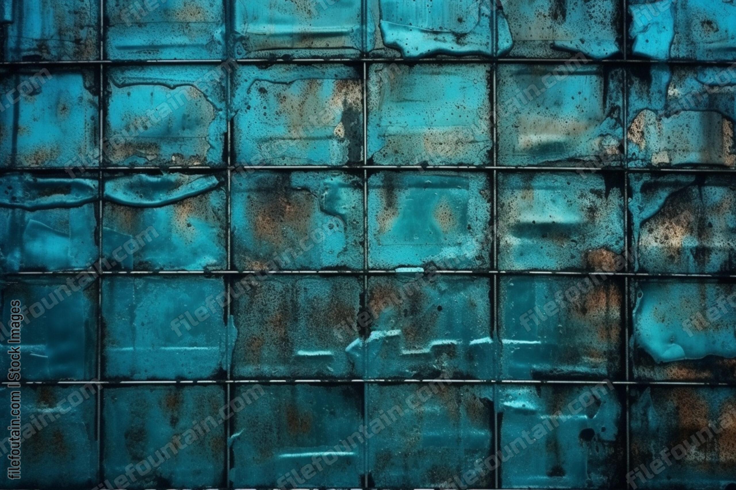 Blue Metallic Background Texture