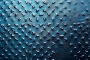 Blue Metallic Background Texture