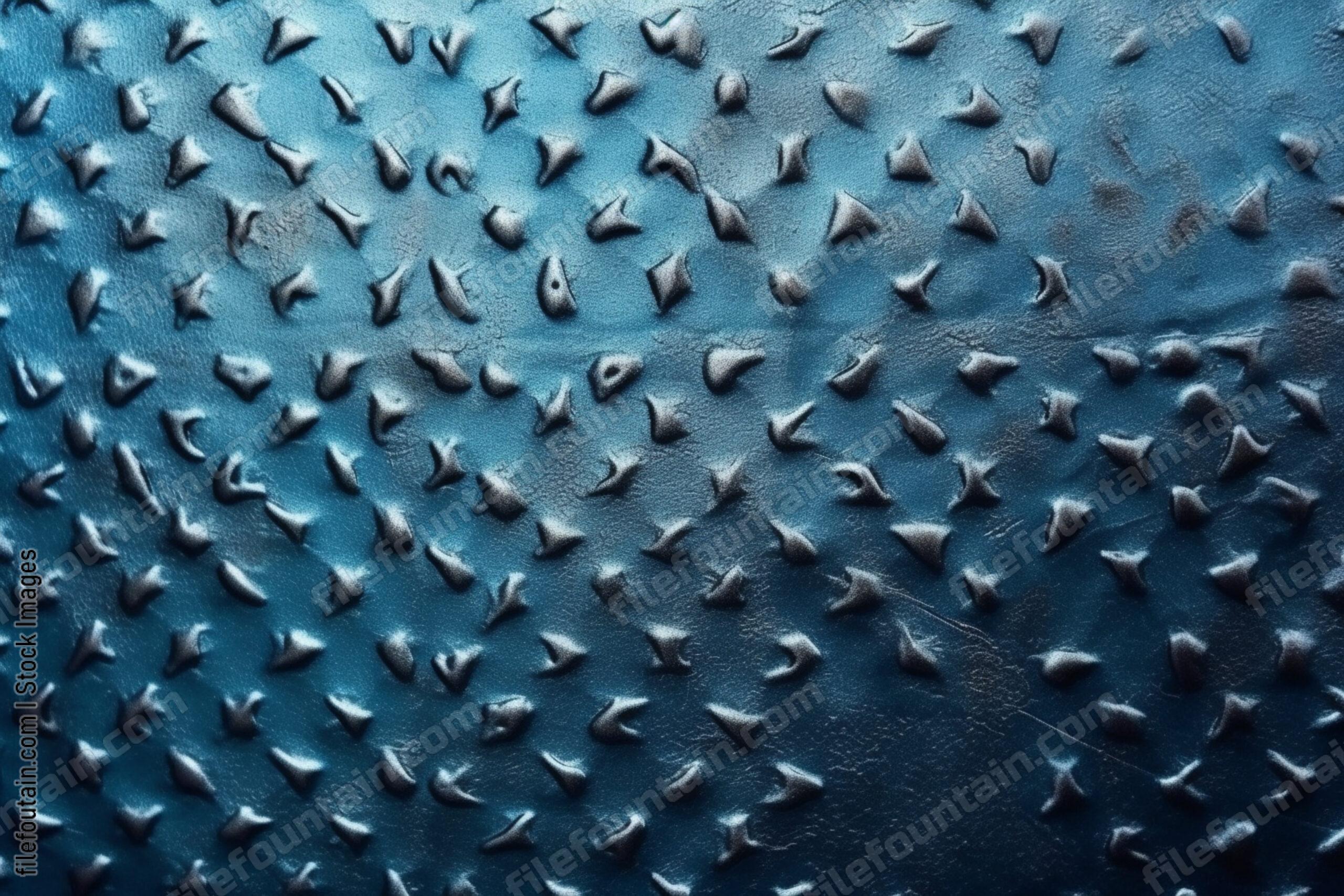 Blue Metallic Background Texture