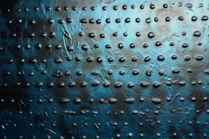 Blue Metallic Background Texture