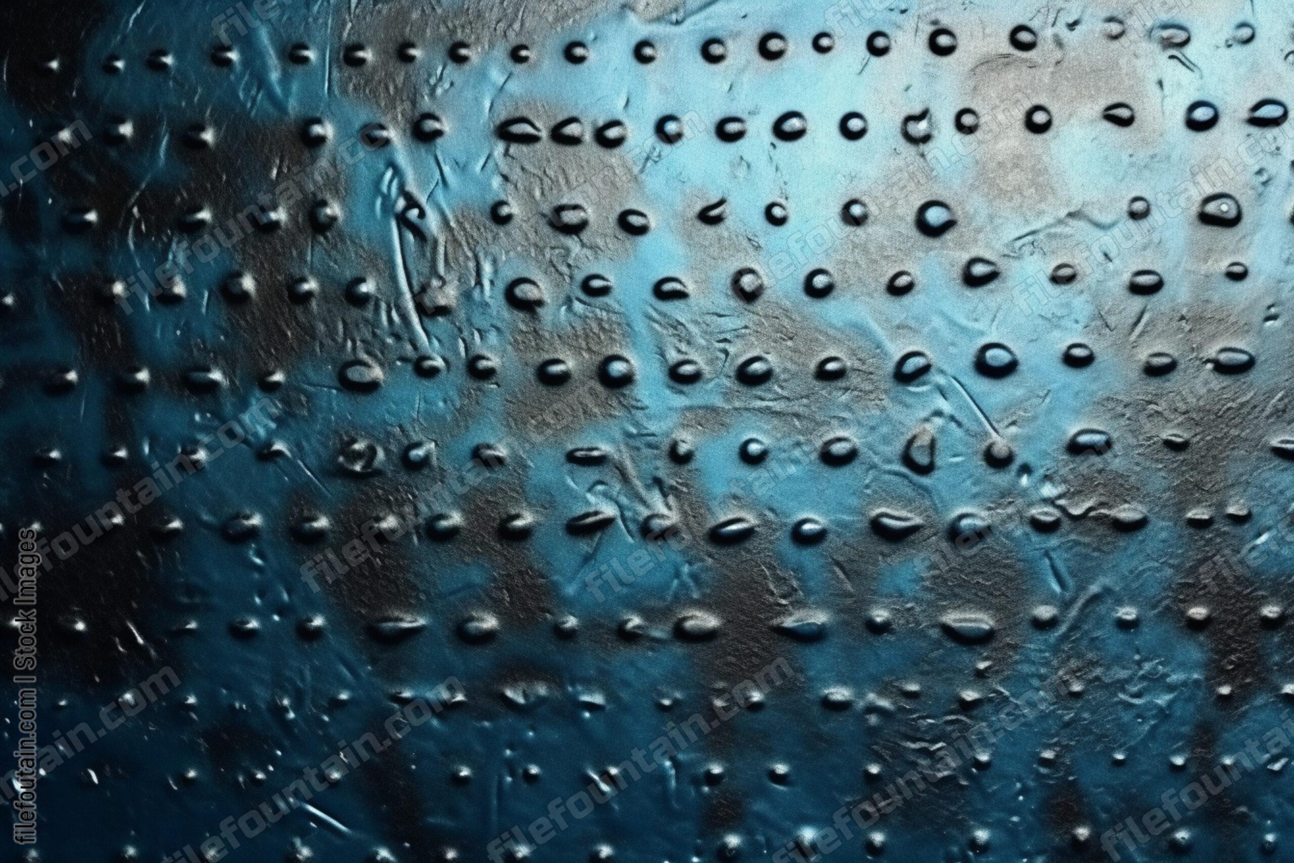 Blue Metallic Background Texture