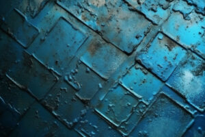 Blue Metallic Background Texture