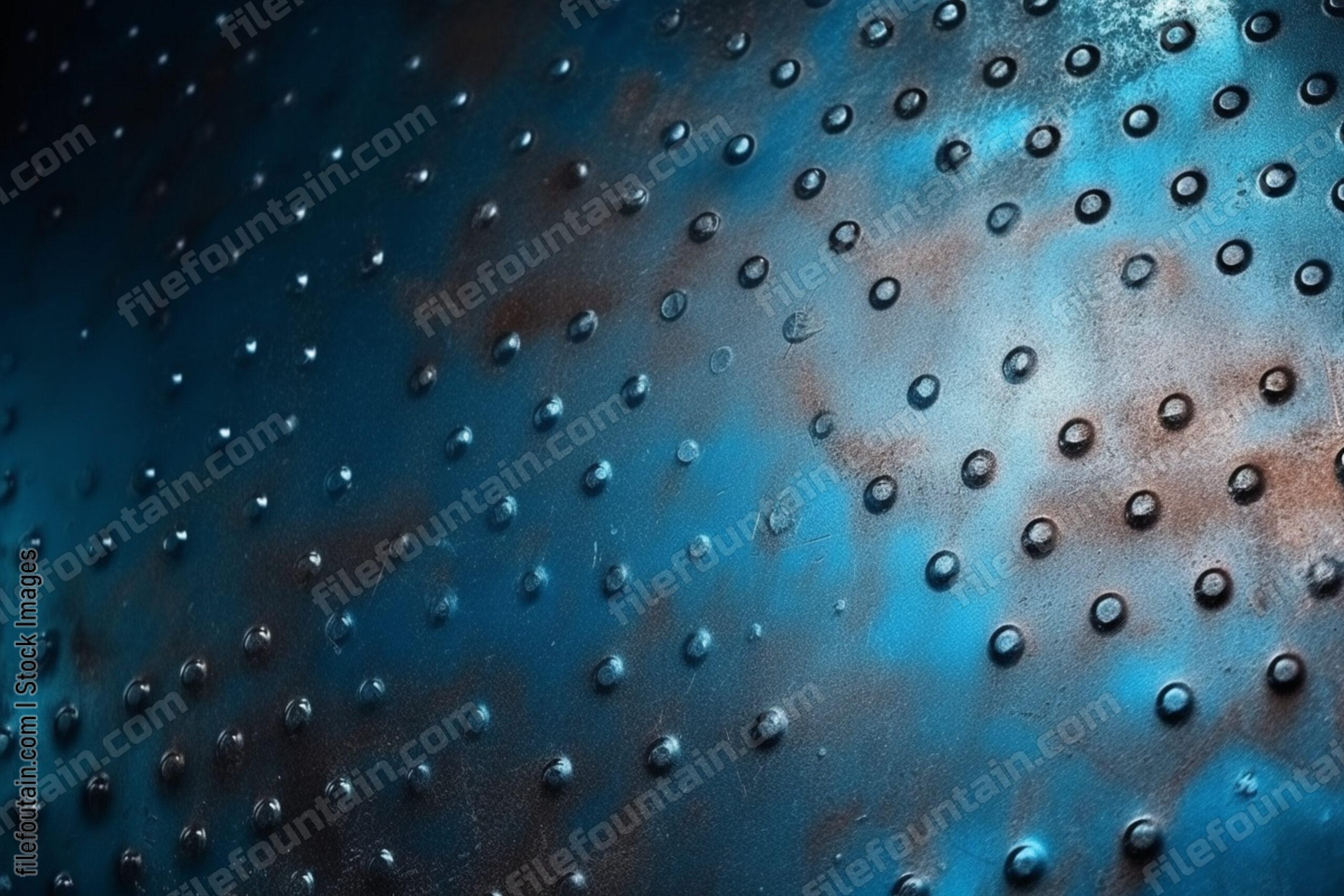 Blue Metallic Background Texture